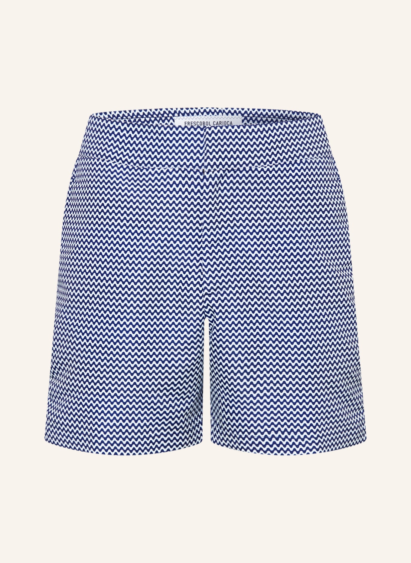 FRESCOBOL CARIOCA Swim shorts COPACABANA CLASSIC, Color: DARK BLUE/ WHITE (Image 1)