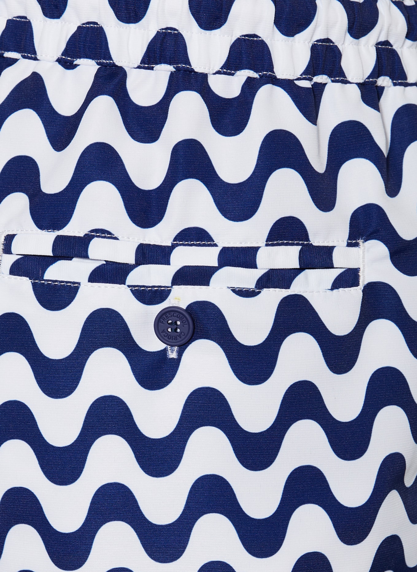 FRESCOBOL CARIOCA Swim shorts COPACABANA, Color: DARK BLUE/ WHITE (Image 3)