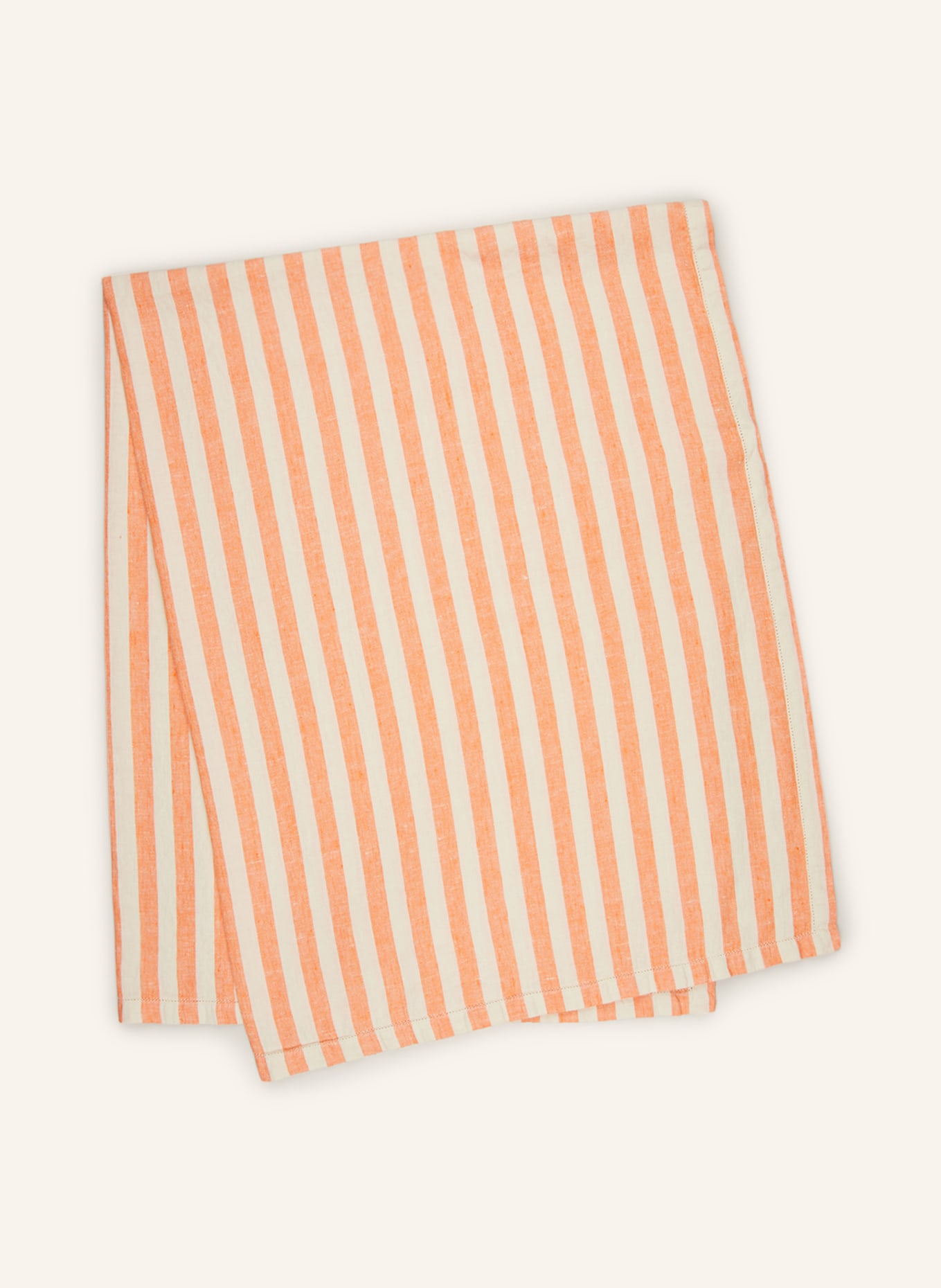 FRESCOBOL CARIOCA Beach towel, Color: ORANGE/ CREAM (Image 1)