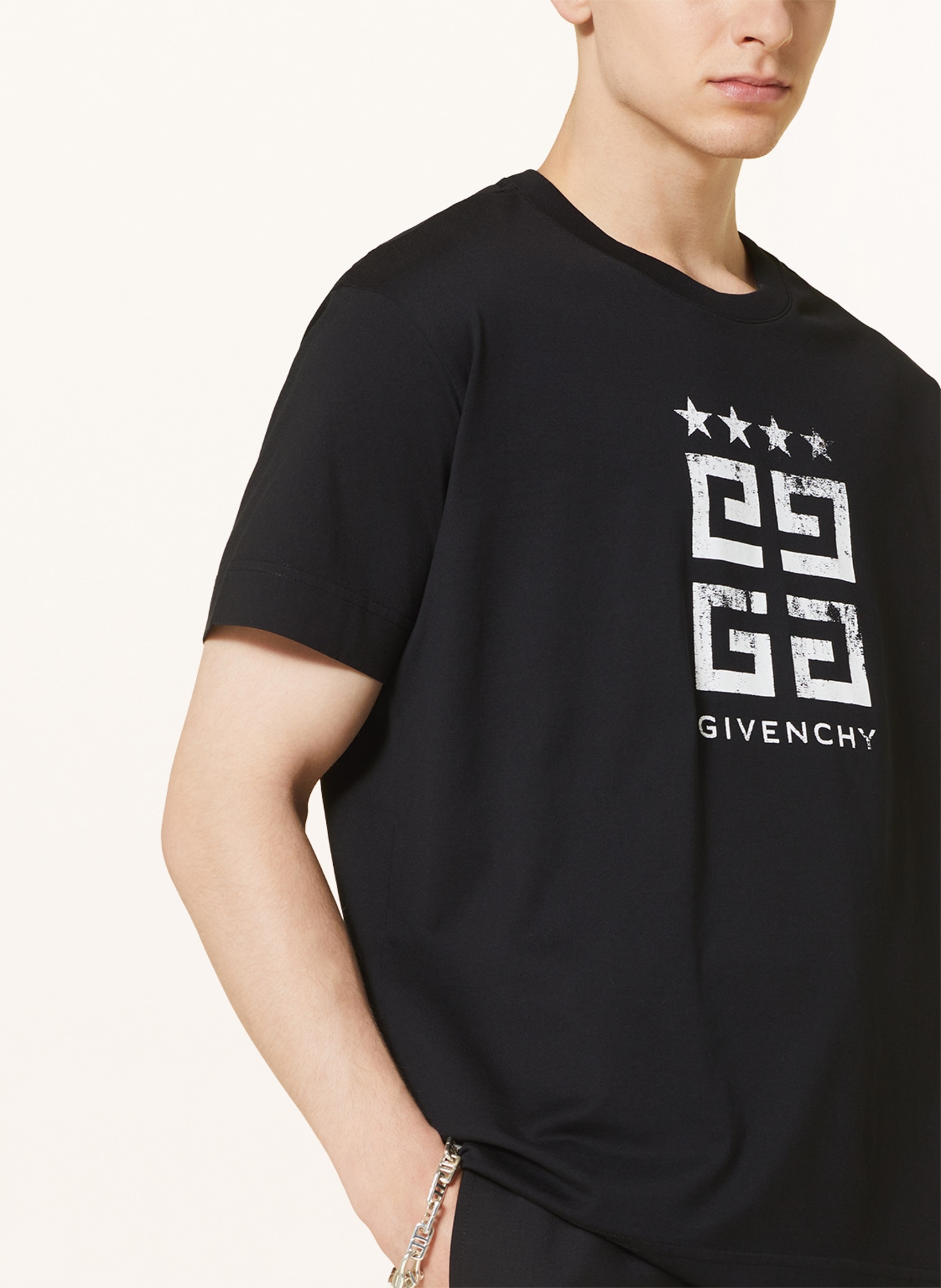 GIVENCHY T-Shirt, Farbe: SCHWARZ/ WEISS (Bild 4)