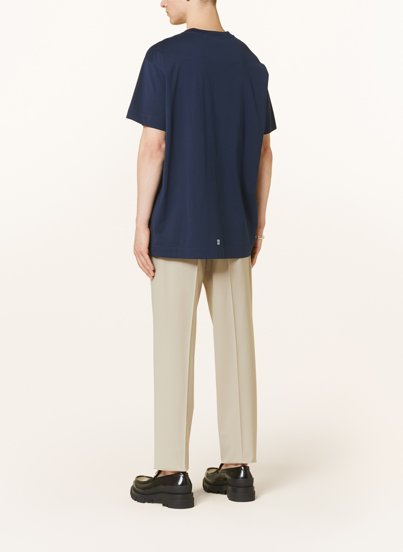 GIVENCHY Oversized shirt, Color: DARK BLUE (Image 3)