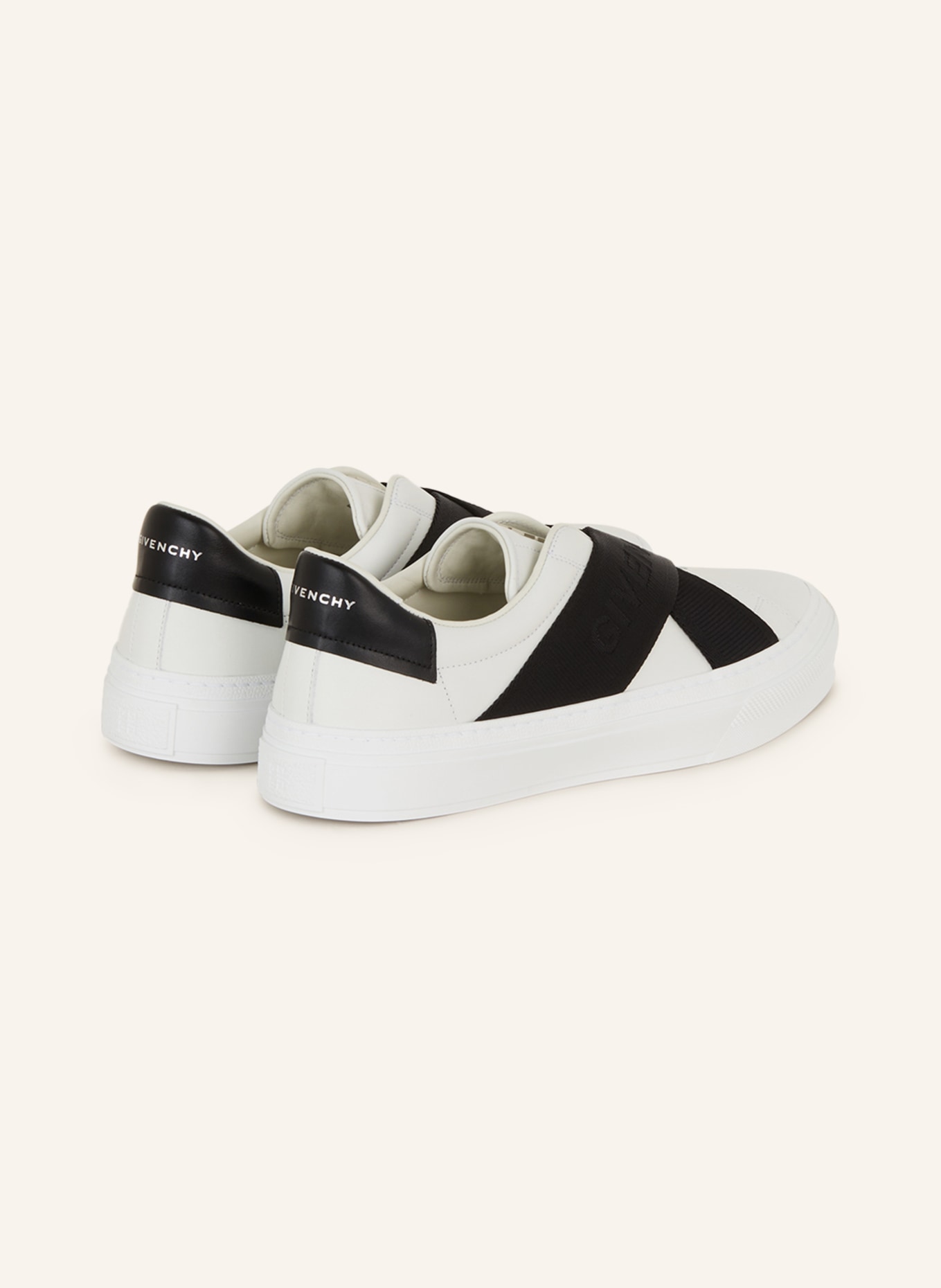 GIVENCHY Slip-on sneakers, Color: WHITE/ BLACK (Image 2)