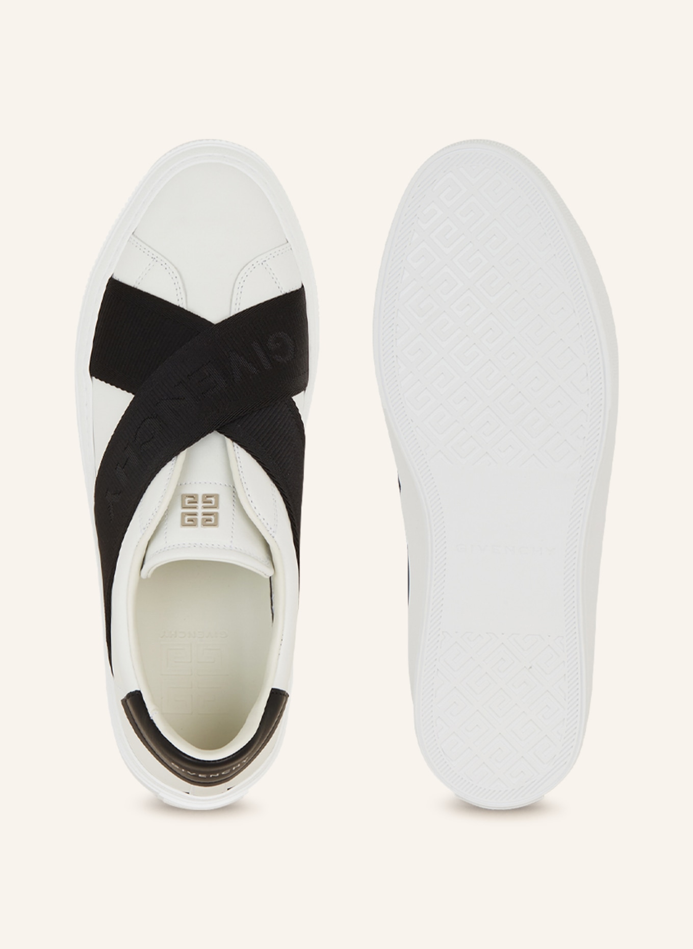 GIVENCHY Slip-on sneakers, Color: WHITE/ BLACK (Image 5)