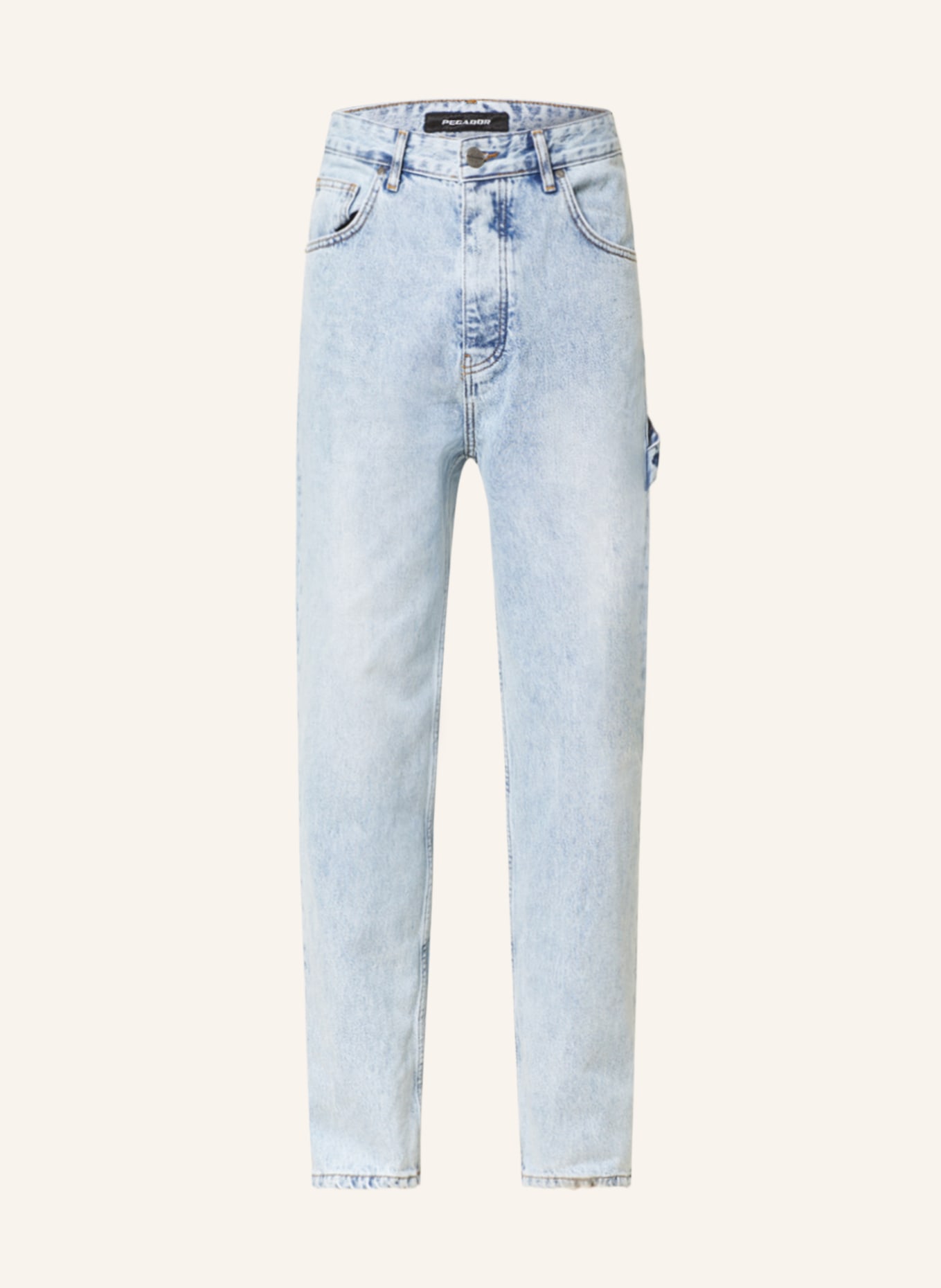 PEGADOR Jeans Slim Fit, Farbe: 076 washed light blue (Bild 1)