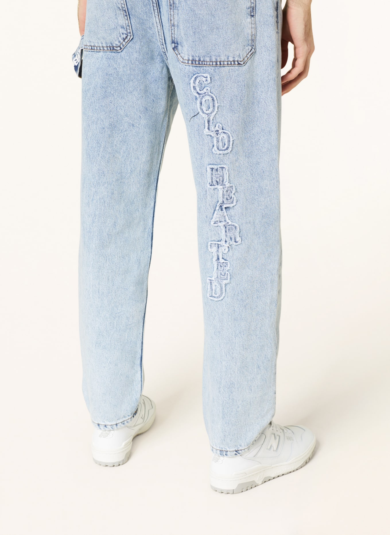 PEGADOR Jeans Slim Fit, Farbe: 076 washed light blue (Bild 6)