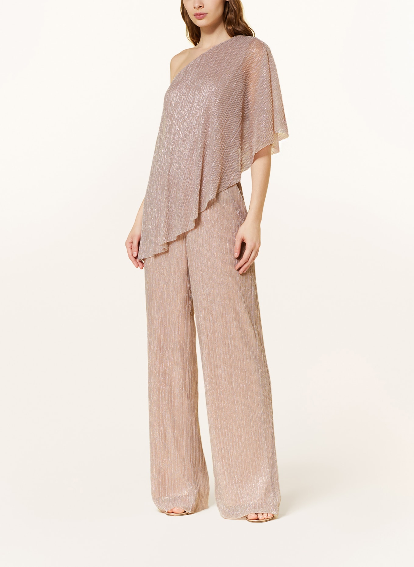 Vera Mont Jumpsuit with glitter thread, Color: ROSE (Image 2)