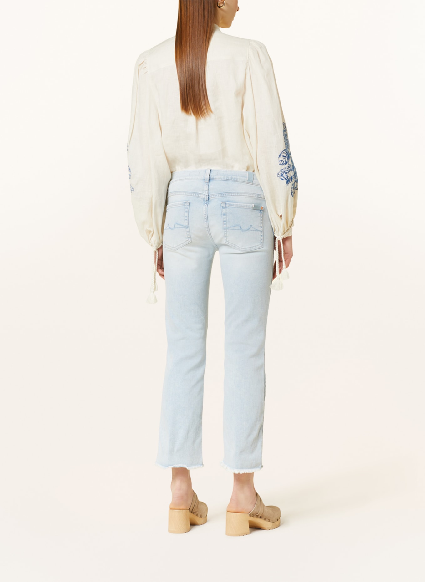 7 for all mankind 7/8-Jeans, Farbe: HF LIGHT BLUE (Bild 3)