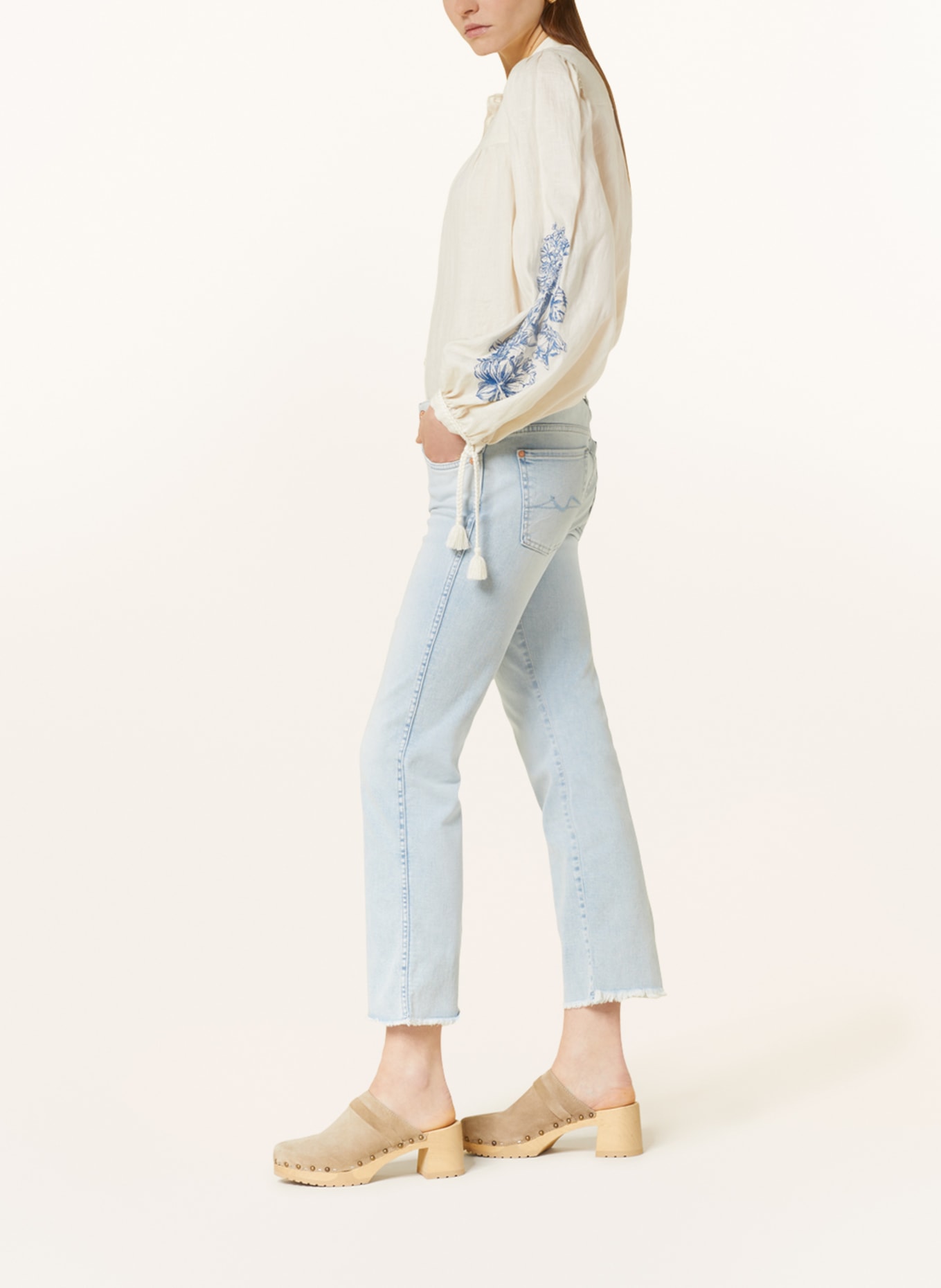 7 for all mankind 7/8-Jeans, Farbe: HF LIGHT BLUE (Bild 4)