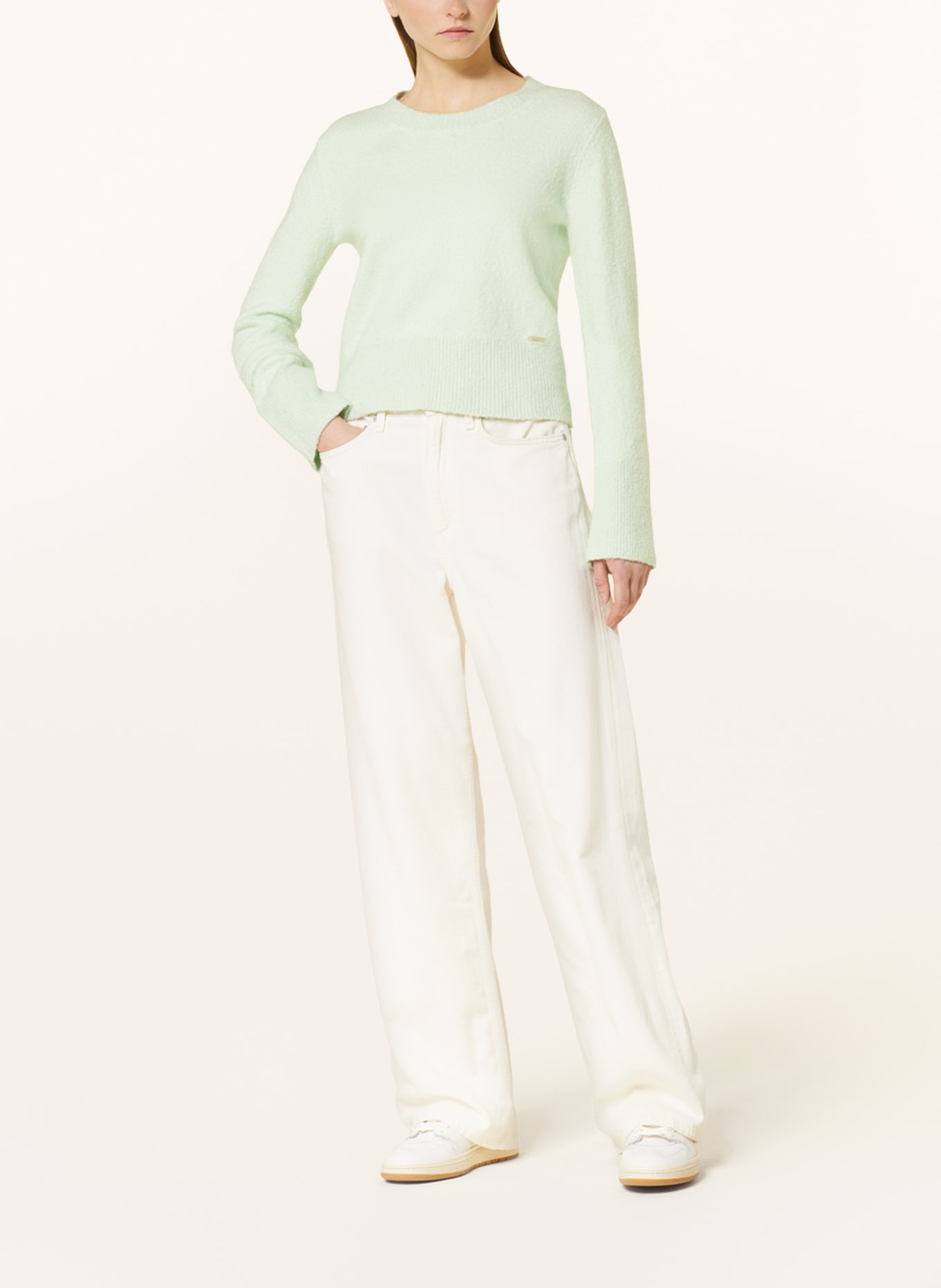 CINQUE Sweater CIFAMO, Color: LIGHT GREEN (Image 2)