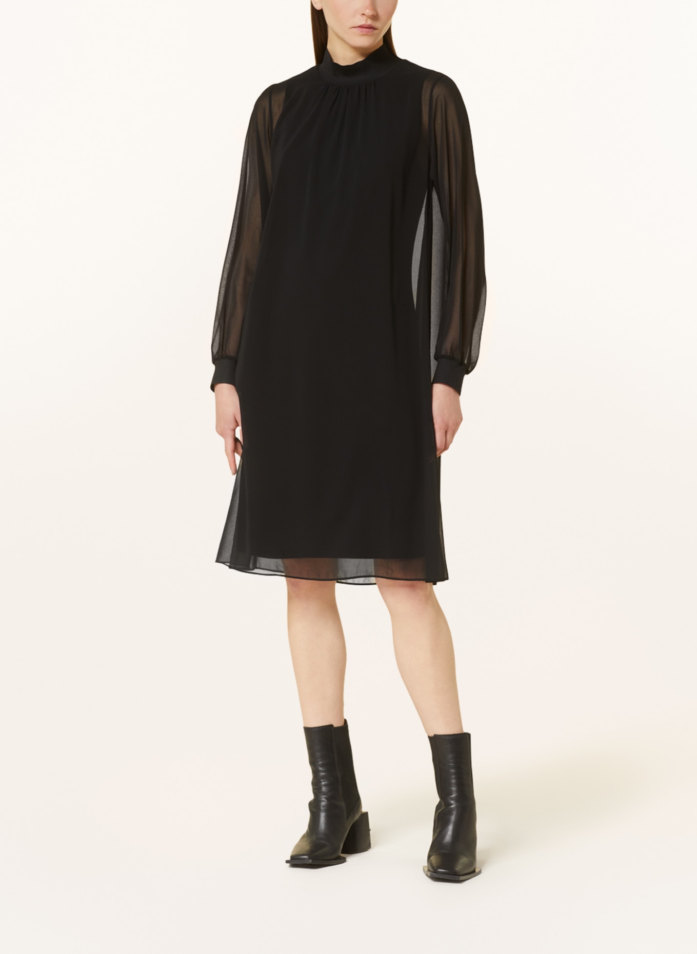 CINQUE Dress CIFREYANA, Color: BLACK (Image 2)