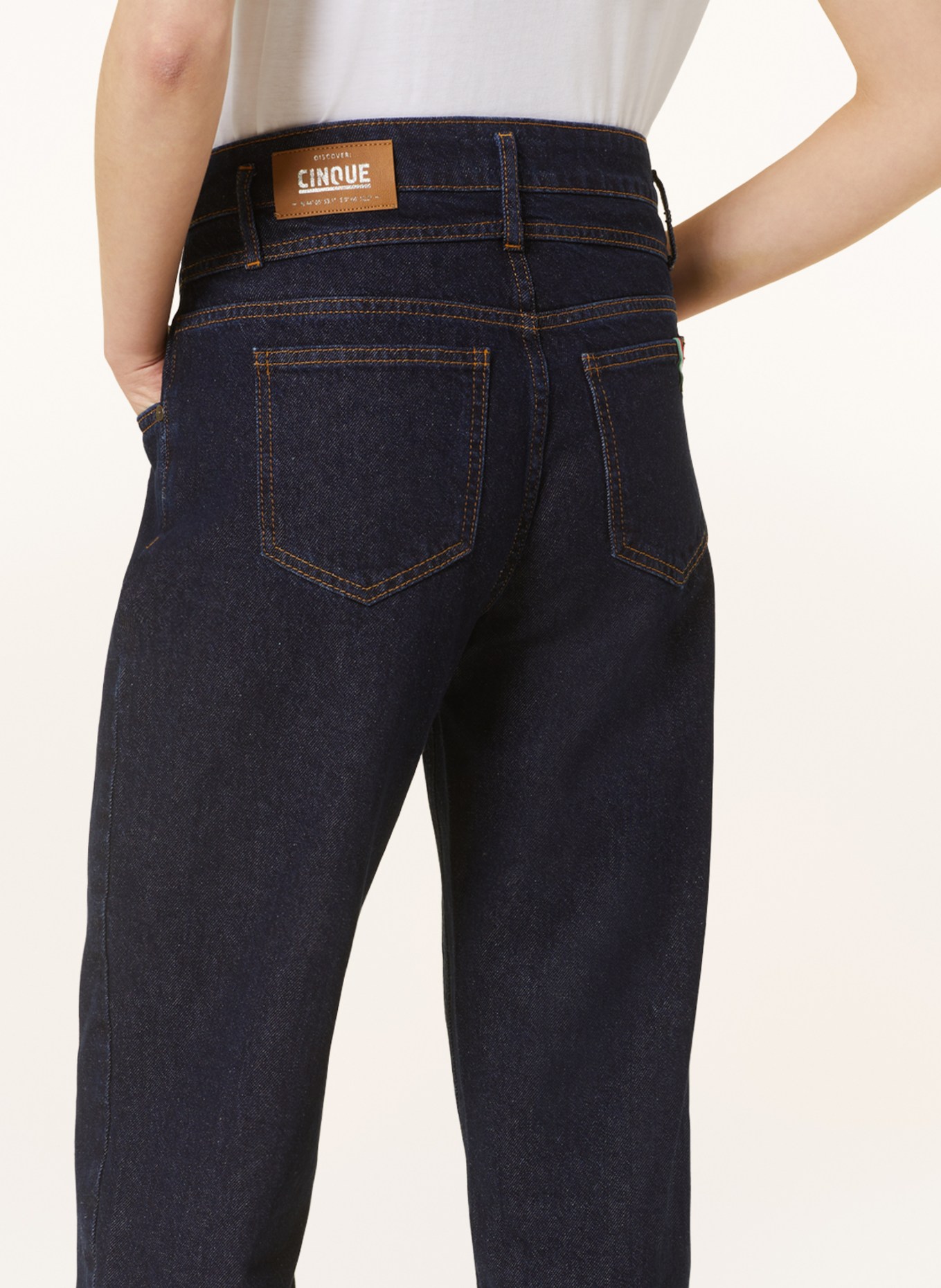 CINQUE Jeans-Culotte CISOLEIL, Farbe: 69 DUNKELBLAU (Bild 5)