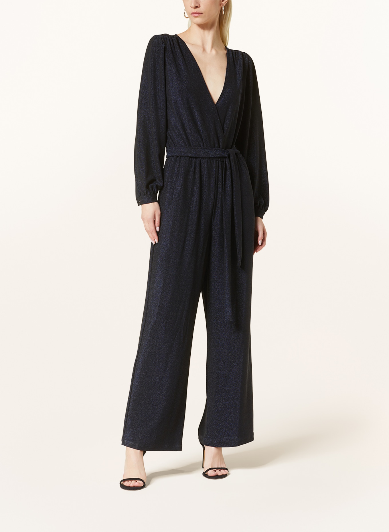 FrogBox Jumpsuit with glitter thread, Color: DARK BLUE (Image 2)
