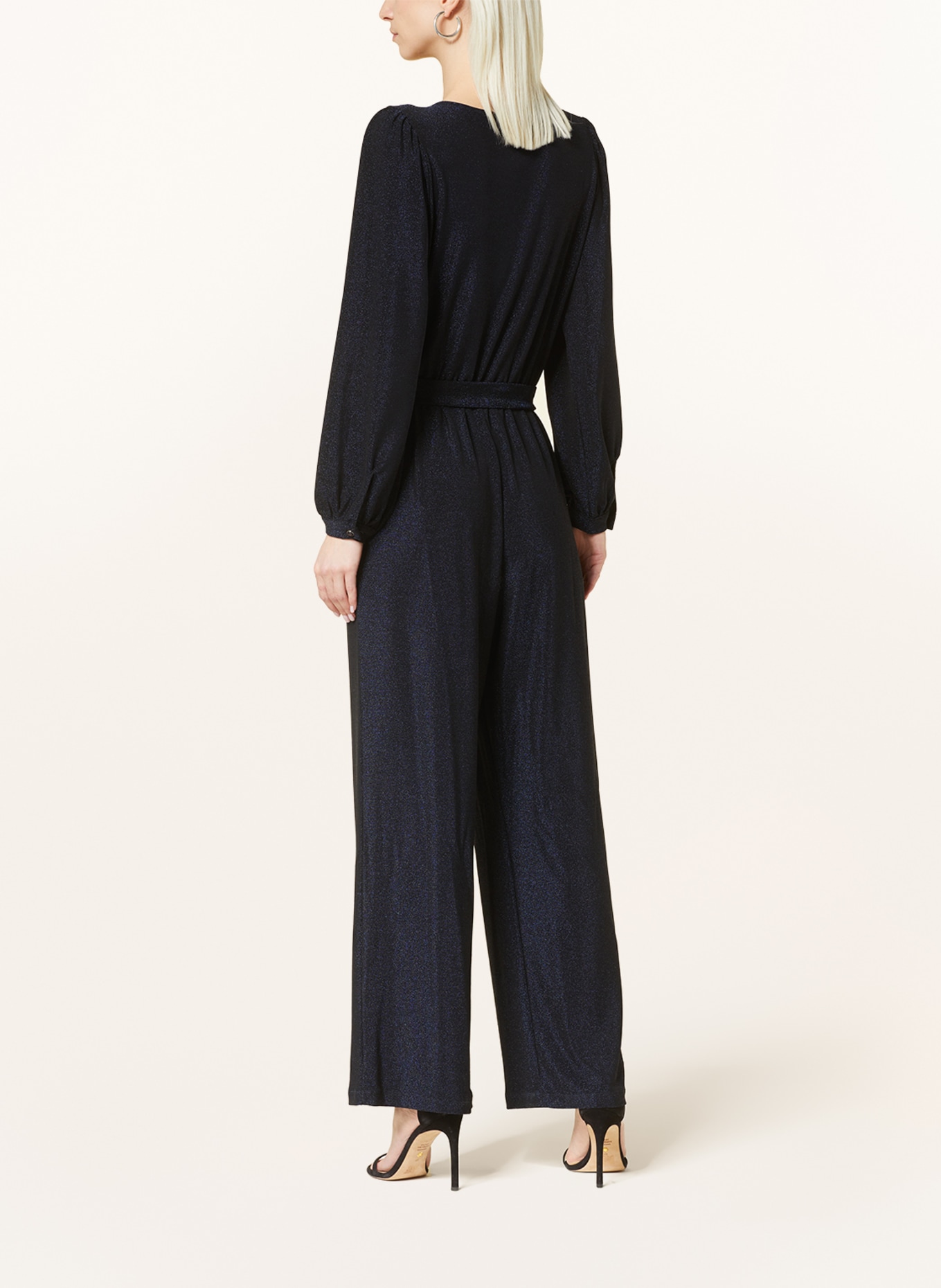 FrogBox Jumpsuit with glitter thread, Color: DARK BLUE (Image 3)