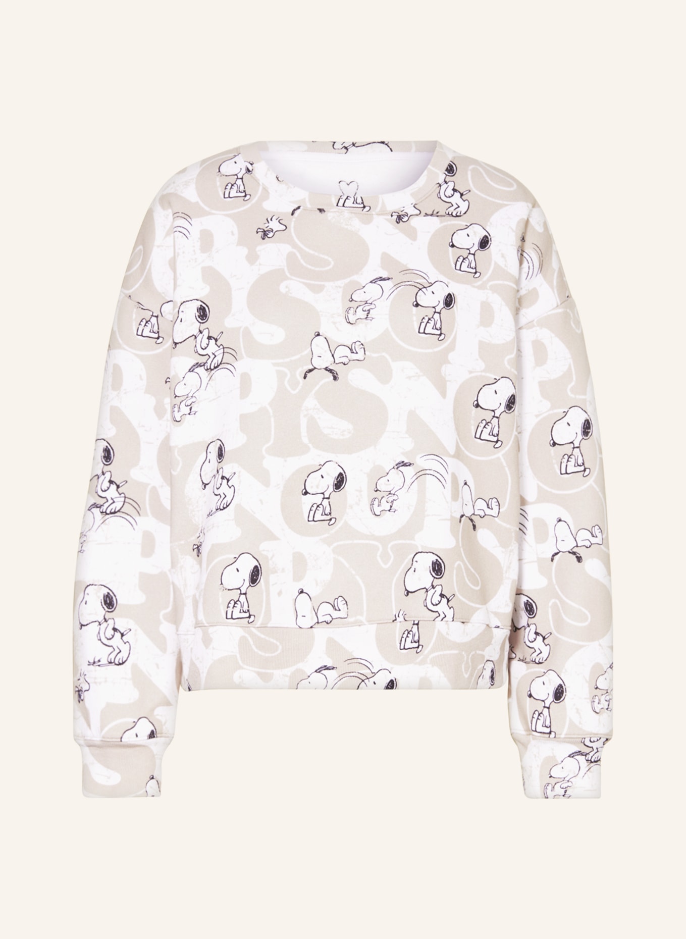 FrogBox Sweatshirt, Color: BEIGE/ WHITE (Image 1)