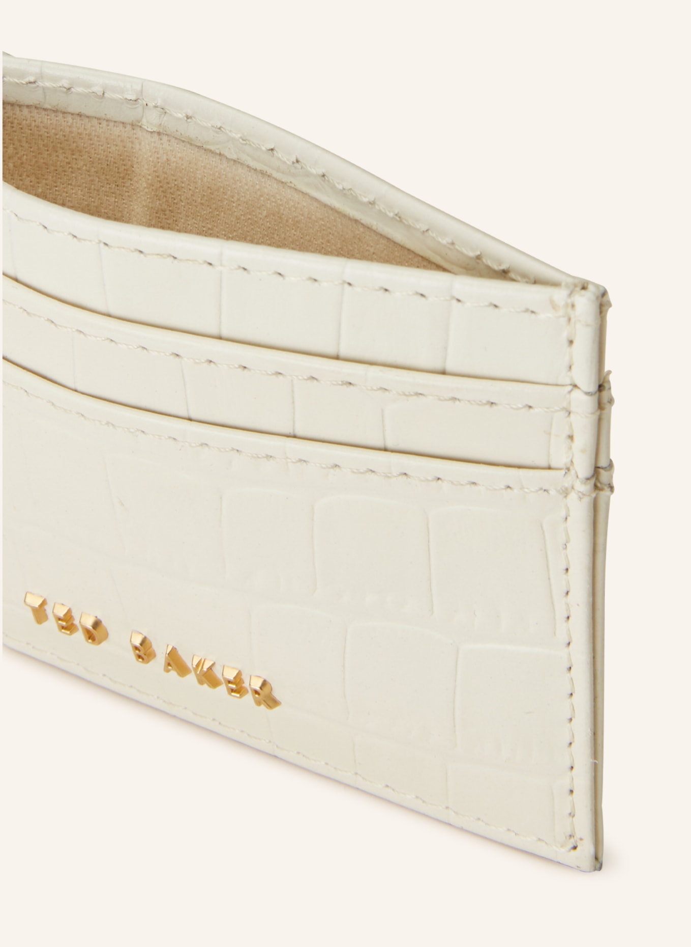 TED BAKER Card case CROKINA in cream