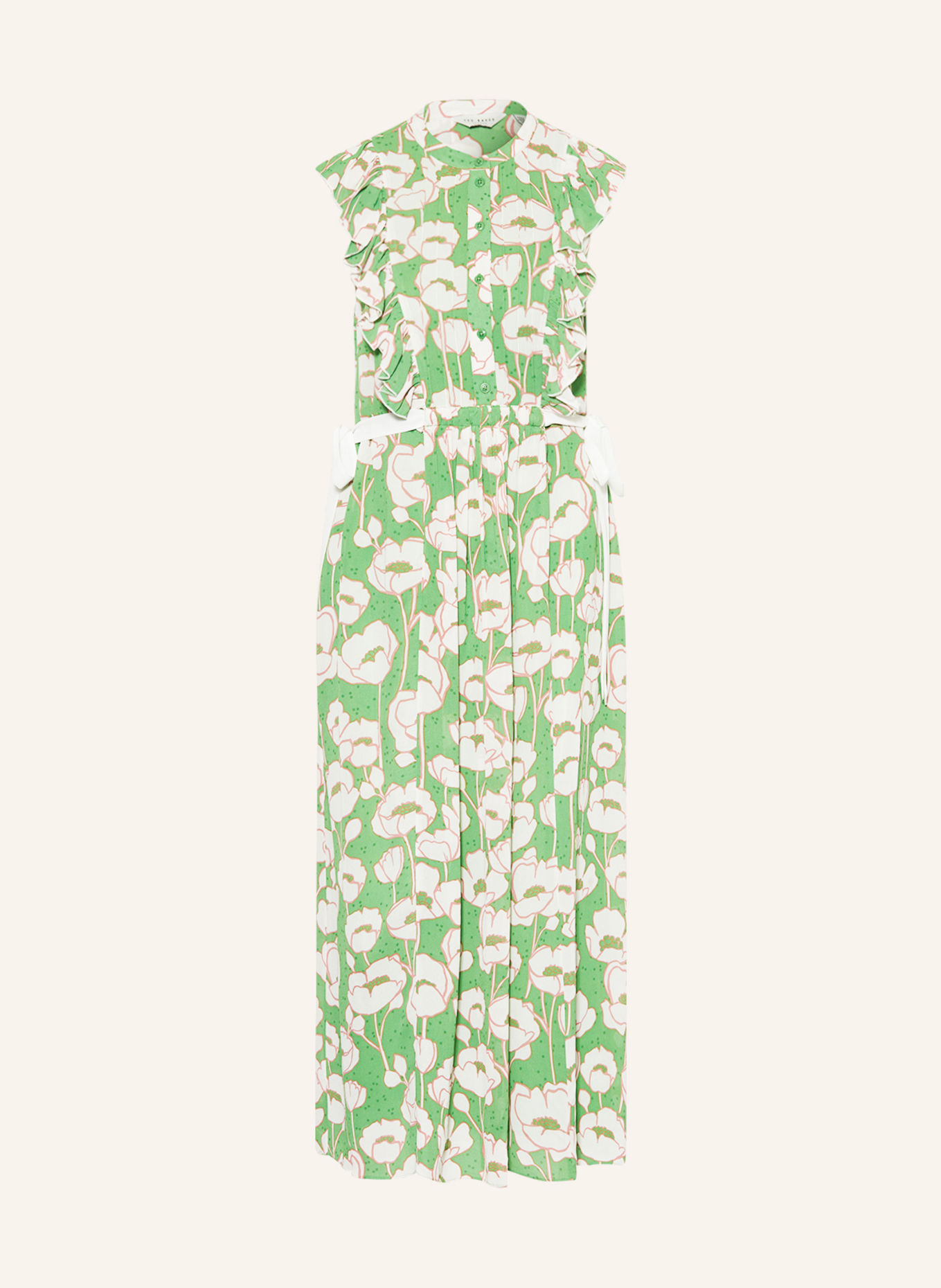 TED BAKER Dress TINDRAA, Color: GREEN/ PINK/ ECRU (Image 1)