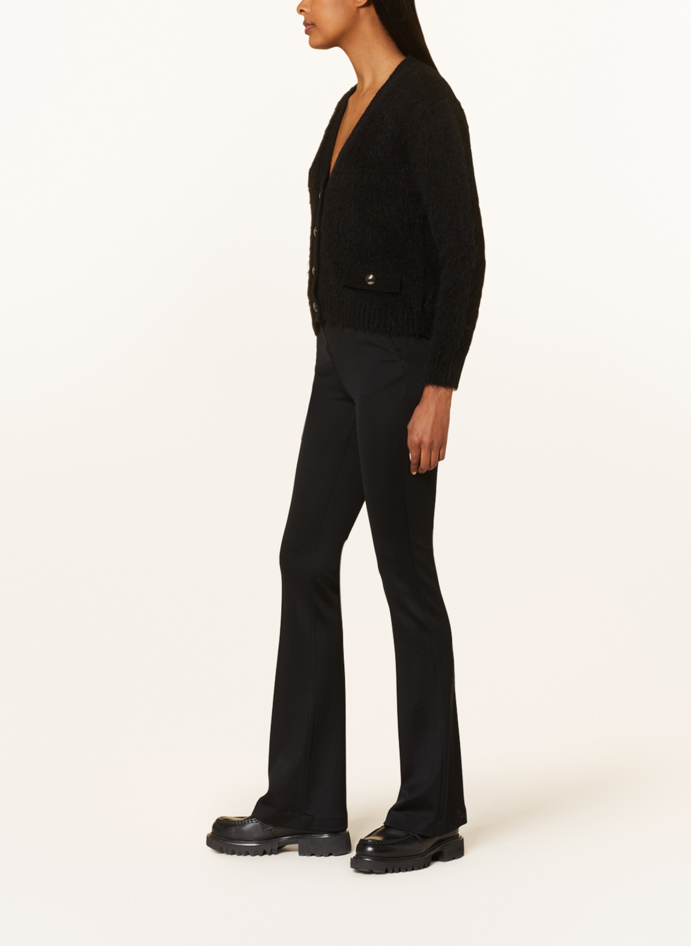 MARELLA Trousers BUGIA, Color: BLACK (Image 4)