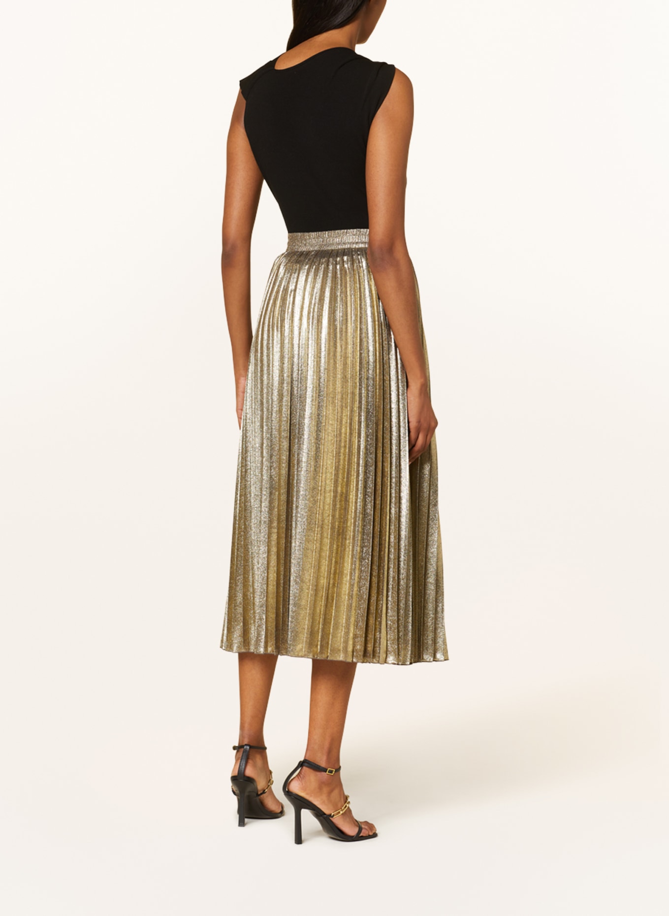 MARELLA Pleated skirt BENNY, Color: GOLD (Image 3)