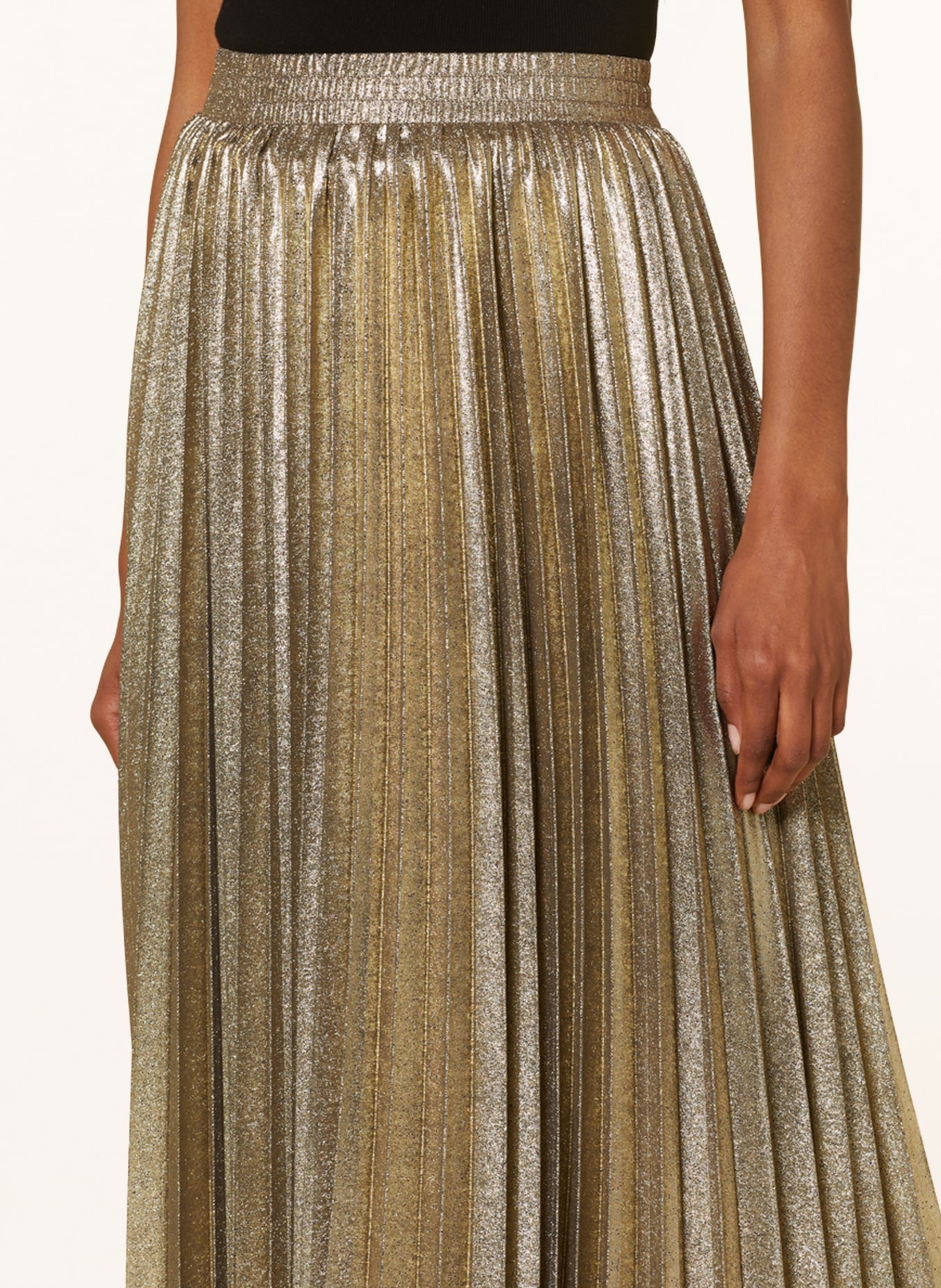 MARELLA Pleated skirt BENNY, Color: GOLD (Image 4)