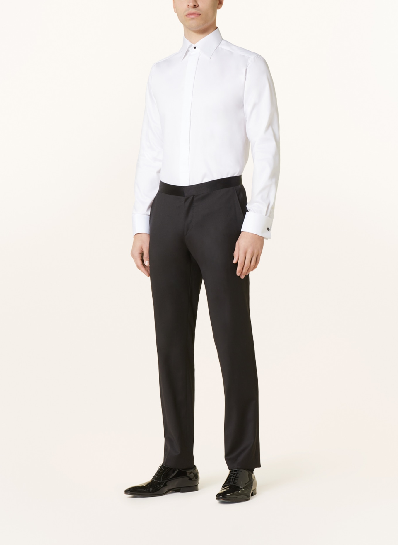 ETON Tuxedo shirt UMA slim fit with French cuffs, Color: WHITE (Image 2)