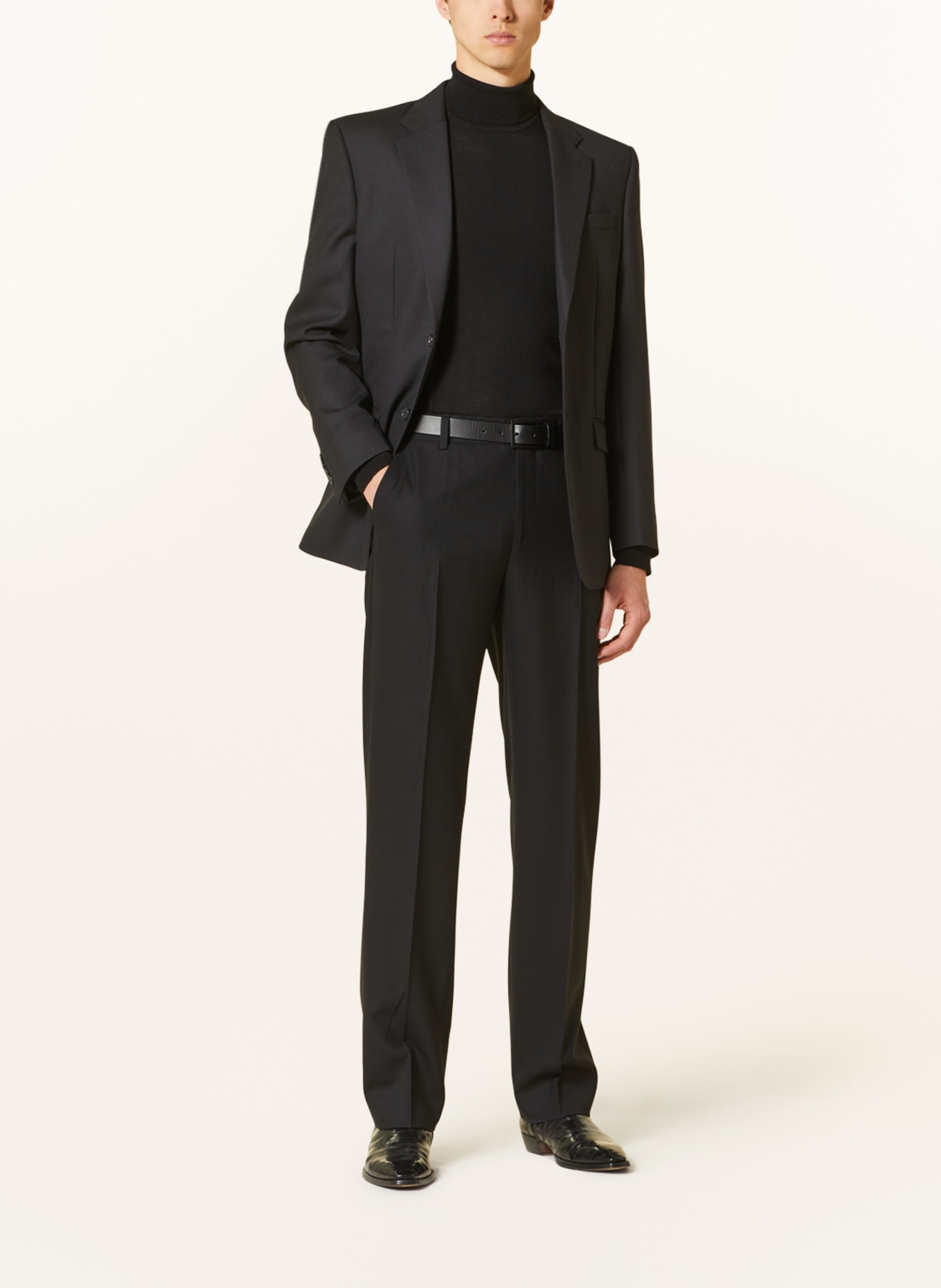 Filippa K Anzughose Regular Fit, Farbe: 1433 BLACK (Bild 2)