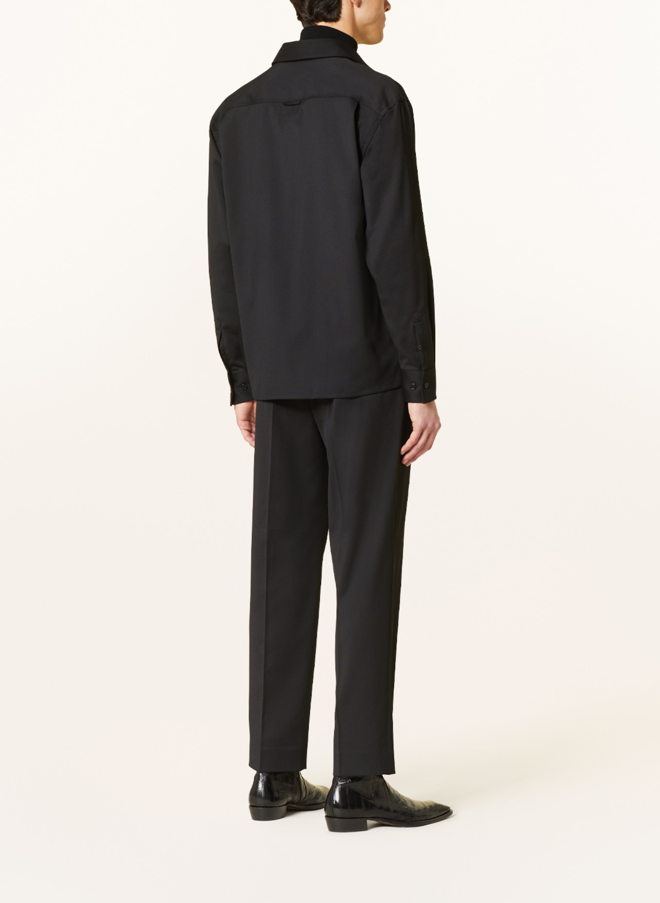 Filippa K Shirt comfort fit, Color: BLACK (Image 3)