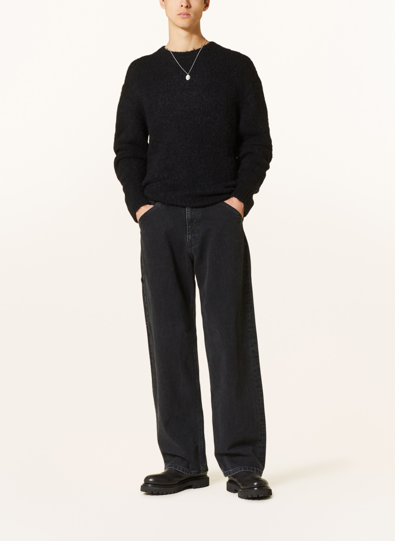 Filippa K Jeans Regular Fit, Farbe: 9897 Charcoal Black (Bild 2)