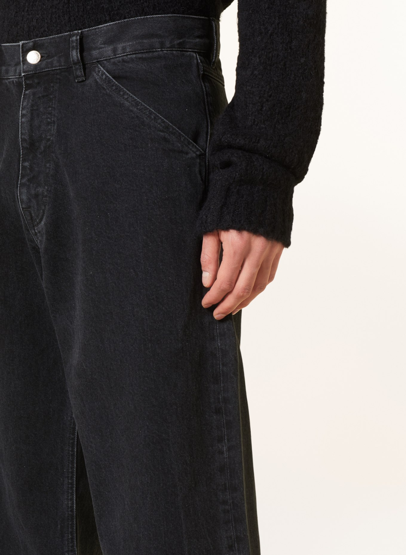 Filippa K Jeans Regular Fit, Farbe: 9897 Charcoal Black (Bild 5)