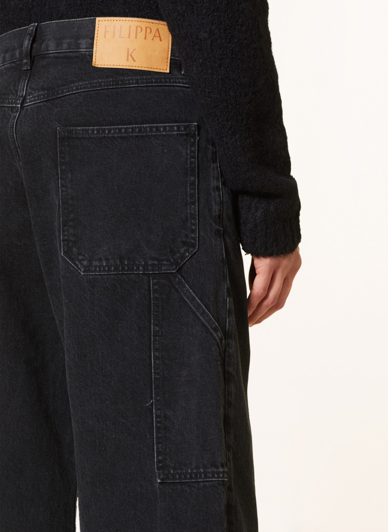 Filippa K Jeans Regular Fit, Farbe: 9897 Charcoal Black (Bild 6)