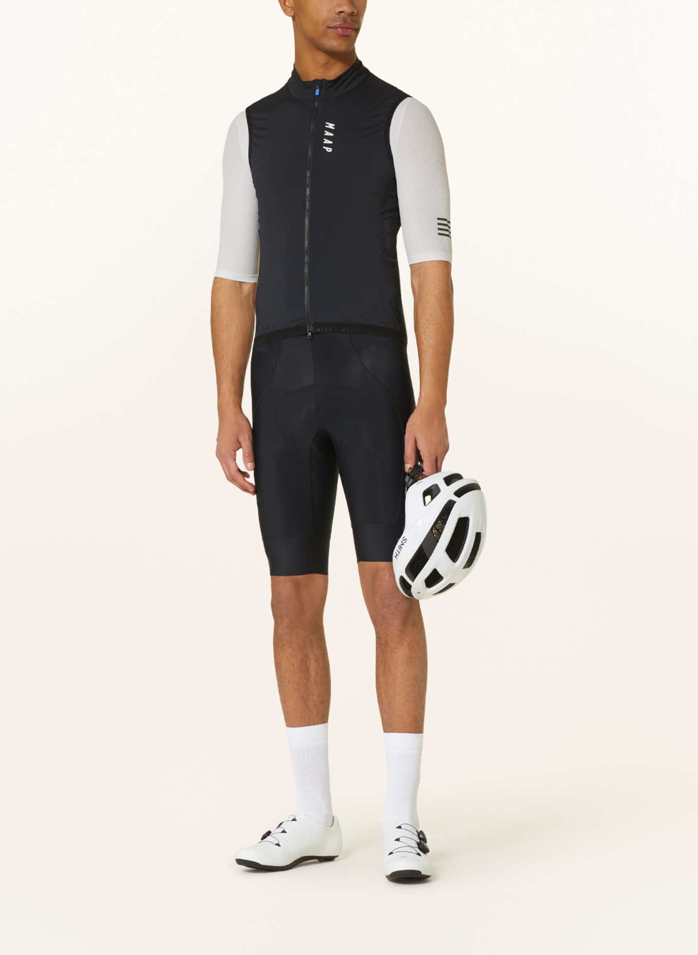MAAP Cycling jacket DRAFT TEAM with mesh, Color: BLACK (Image 2)