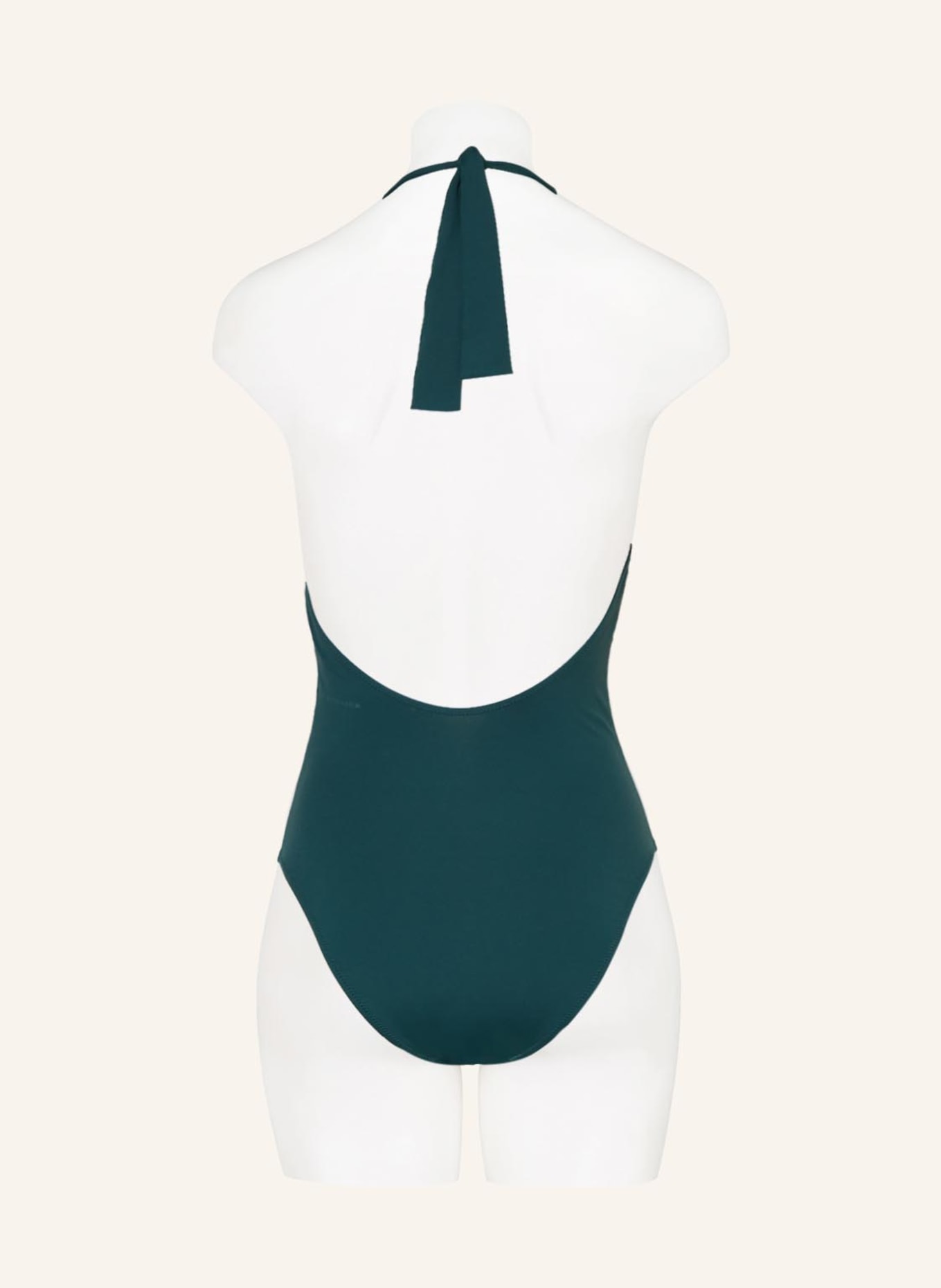 Marc O'Polo Halter neck swimsuit, Color: GREEN (Image 3)
