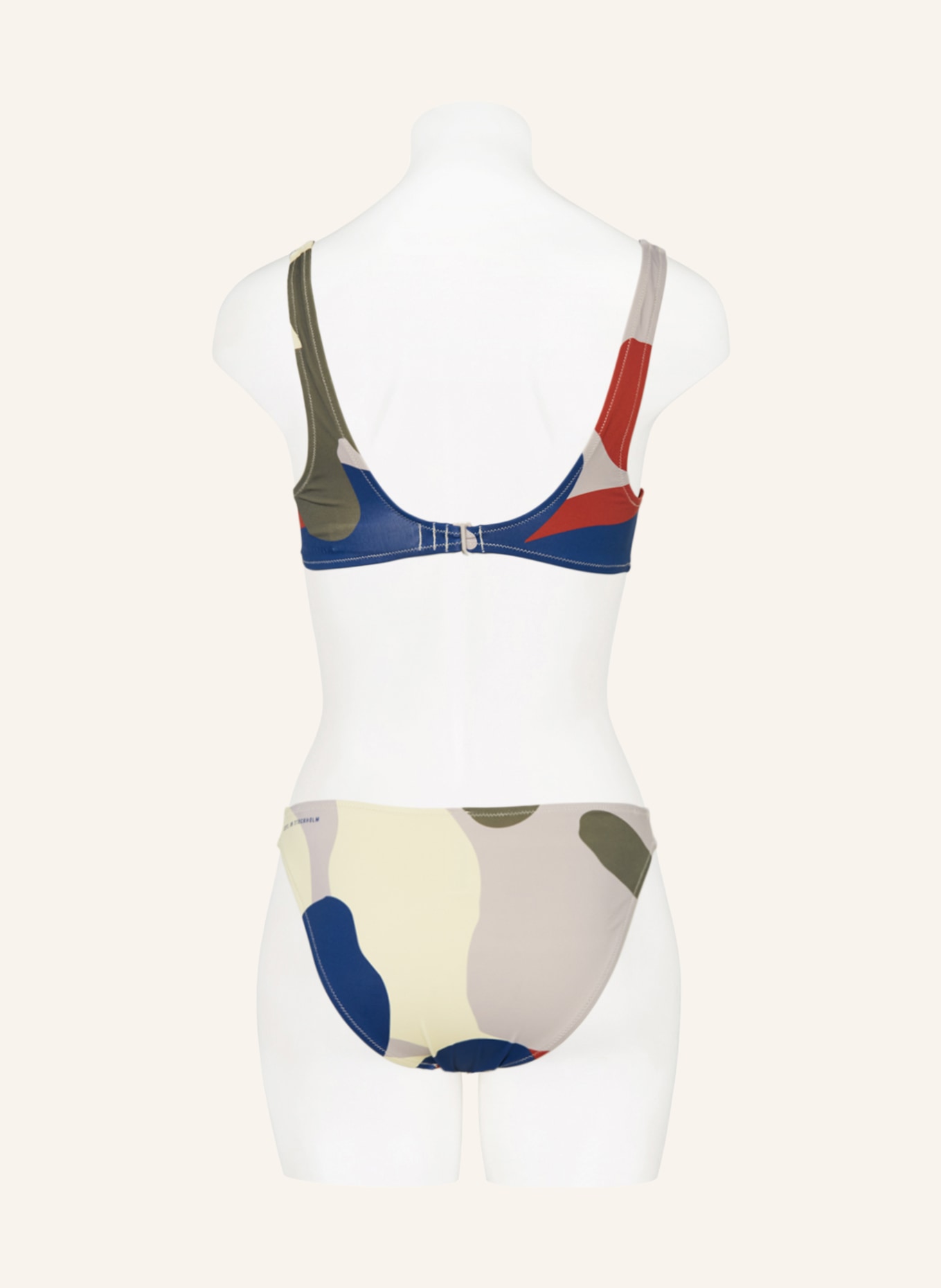 Marc O'Polo Basic-Bikini-Hose mit UV-Schutz, Farbe: HELLGELB/ OLIV/ GRAU (Bild 3)