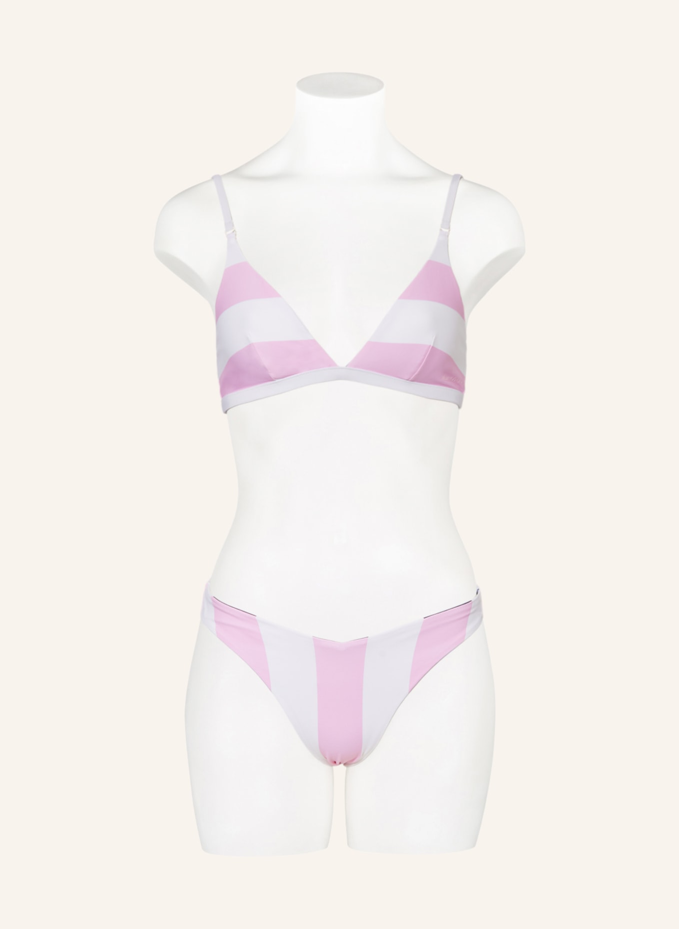 Marc O'Polo Basic-Bikini-Hose zum Wenden mit UV-Schutz, Farbe: WEISS/ DUNKELBLAU/ ROSA (Bild 2)