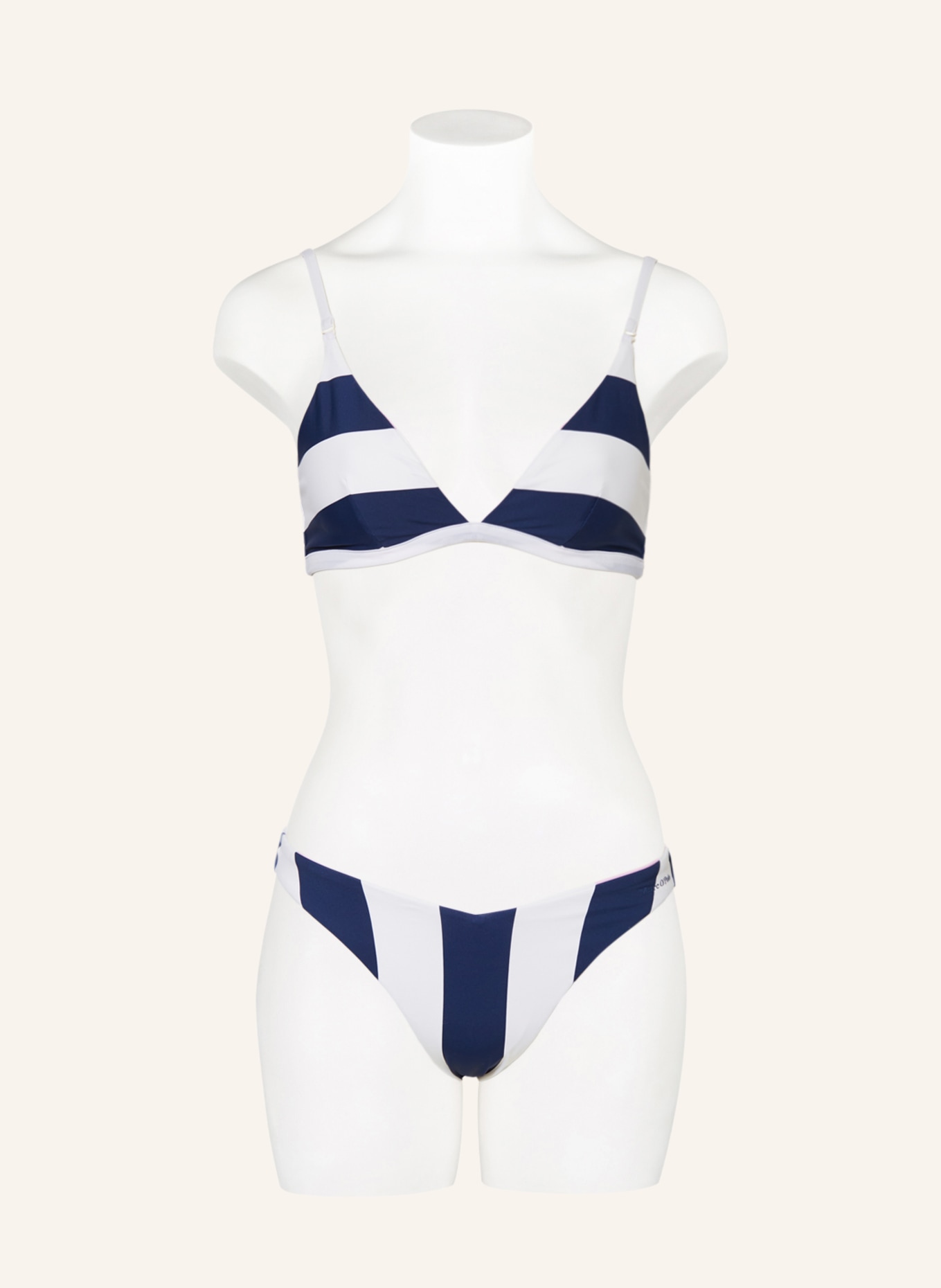 Marc O'Polo Basic-Bikini-Hose zum Wenden mit UV-Schutz, Farbe: WEISS/ DUNKELBLAU/ ROSA (Bild 4)