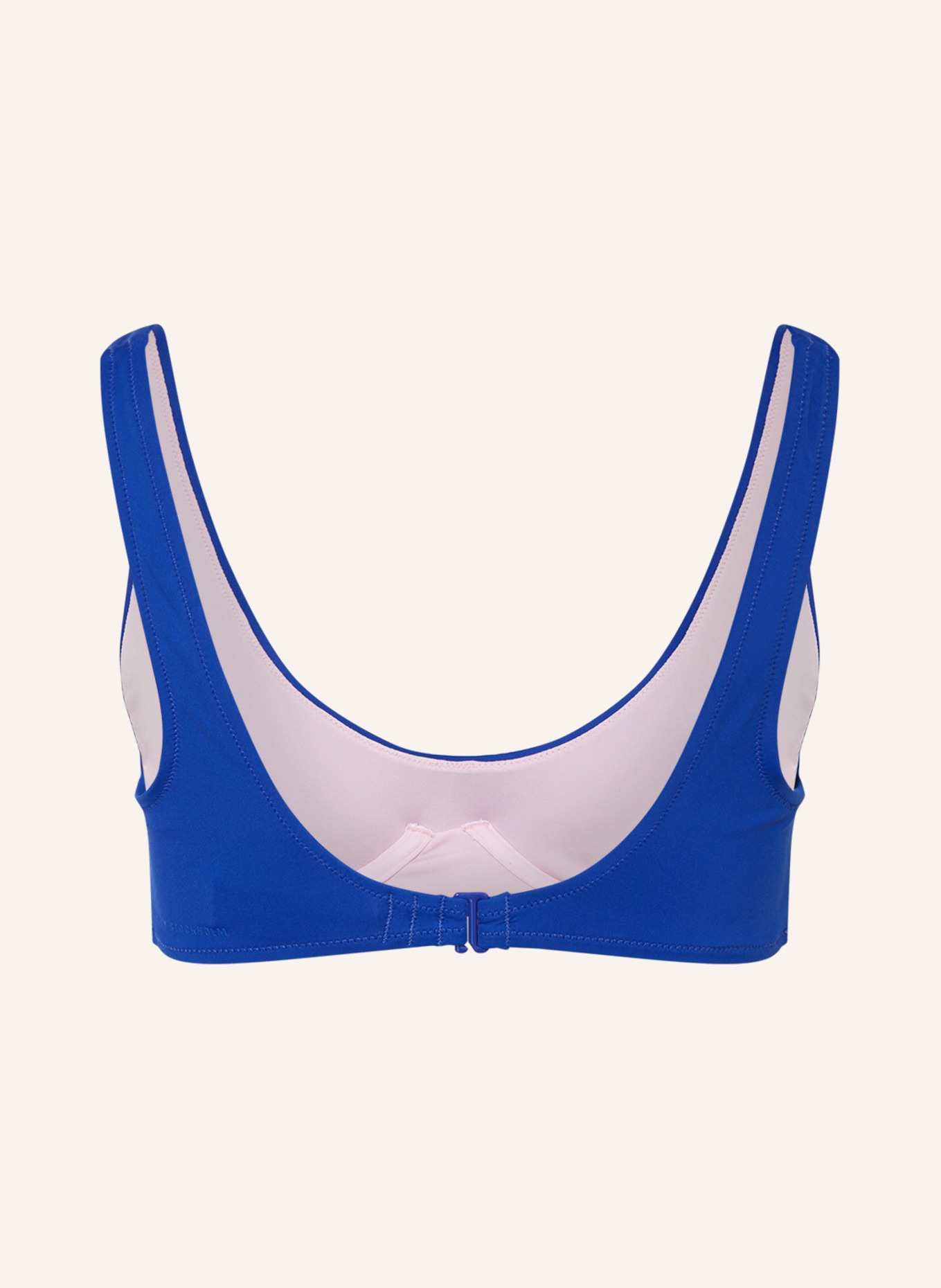 Marc O'Polo Underwired bikini top with UV protection, Color: BLUE (Image 2)