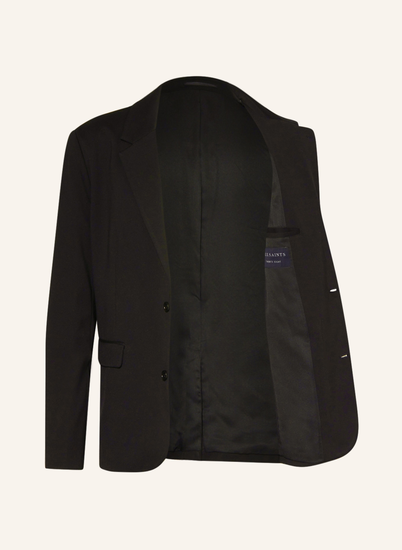 ALLSAINTS Suit jacket HELM slim fit, Color: BLACK (Image 4)
