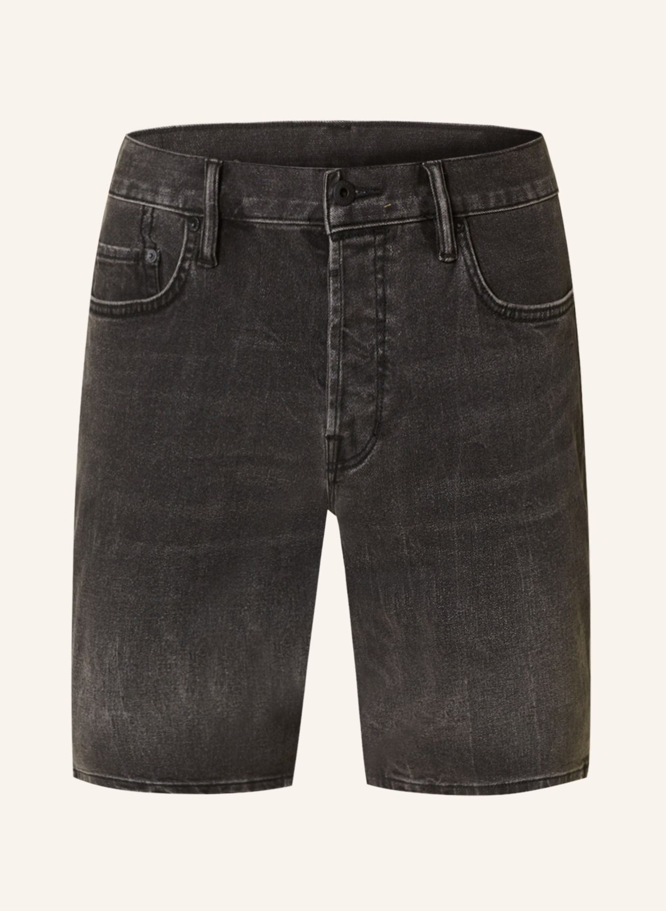 ALLSAINTS Jeanshorts SWITCH, Farbe: 162 Washed Black (Bild 1)
