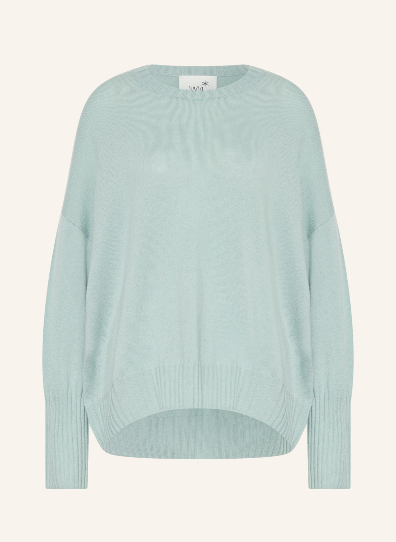 Juvia Sweater MAGADALENA with cashmere, Color: MINT (Image 1)