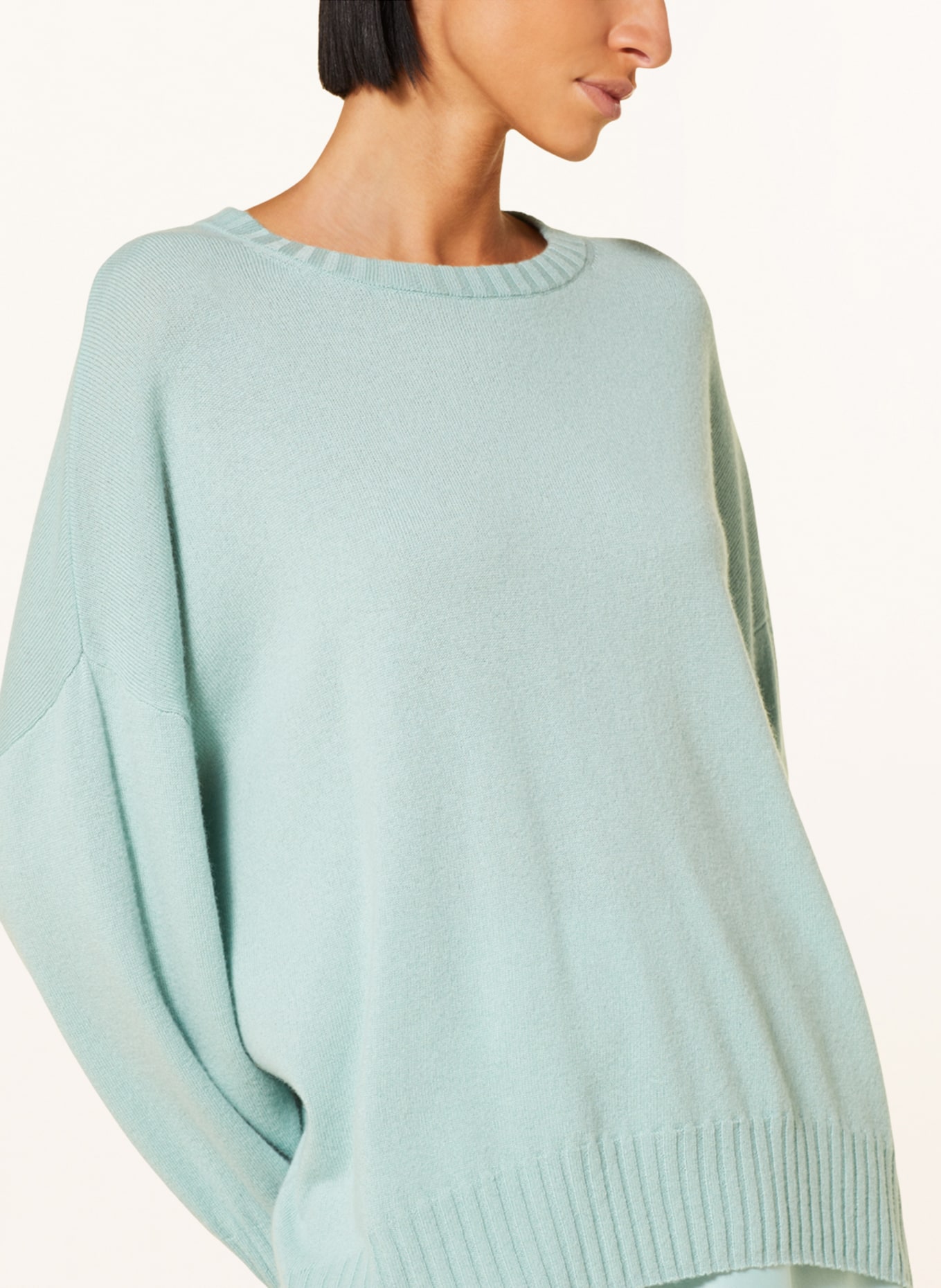 Juvia Sweater MAGADALENA with cashmere, Color: MINT (Image 4)