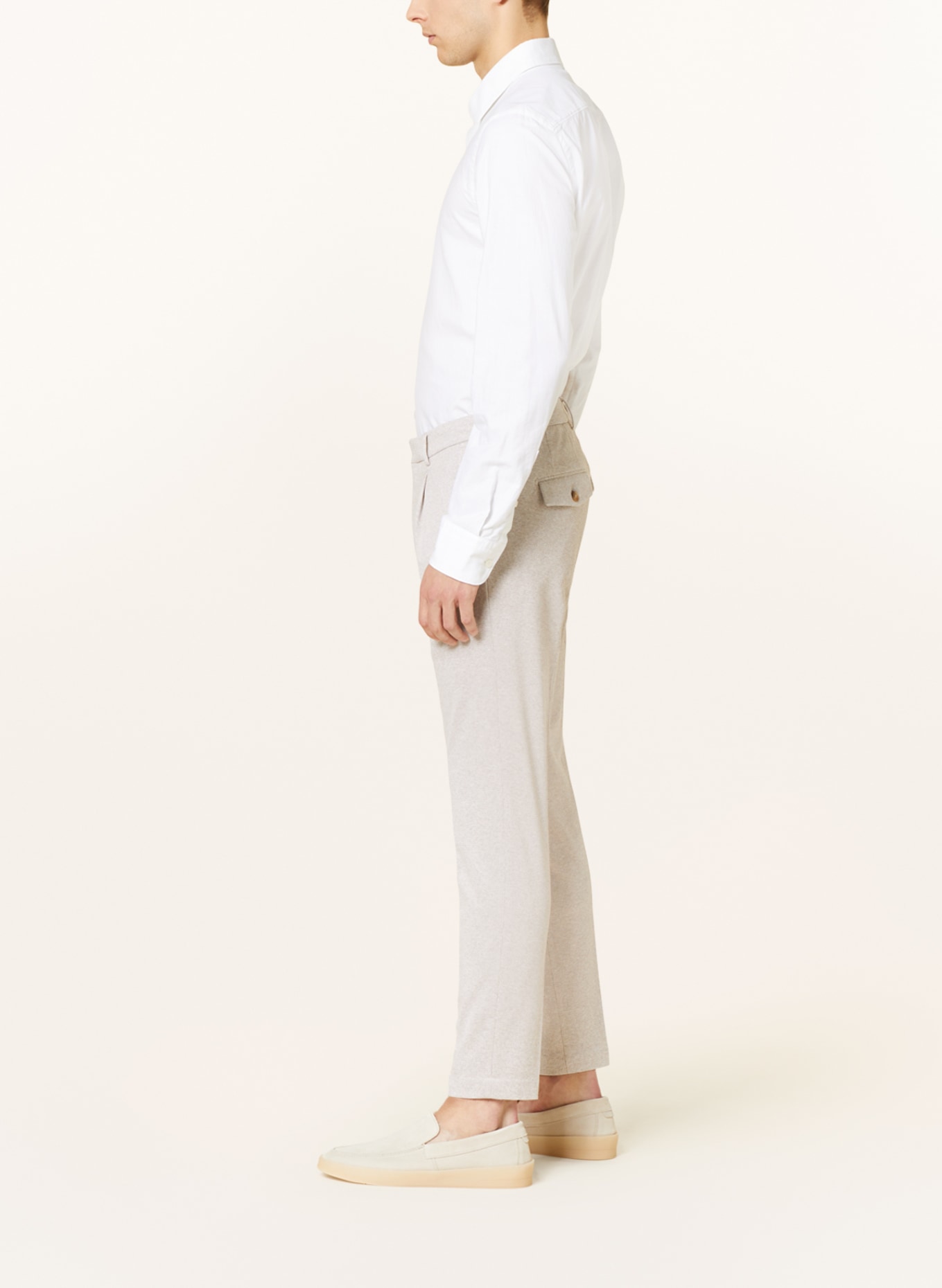 CINQUE Spodnie garniturowe CISAPO relaxed fit, Kolor: 22 hellbraun (Obrazek 5)