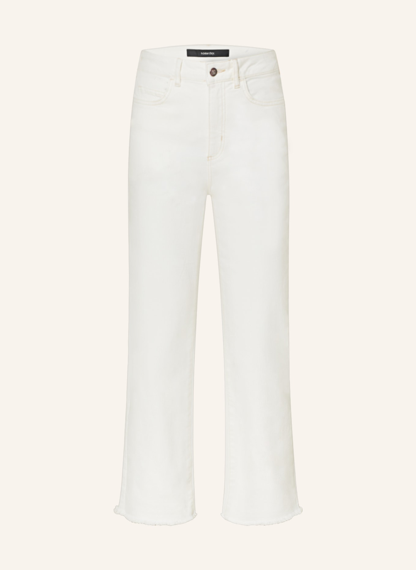 someday 7/8-Jeans CILARE, Farbe: ECRU (Bild 1)