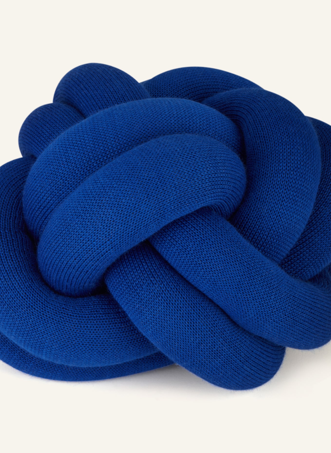 DESIGN HOUSE Stockholm Dekokissen KNOT: BLAU