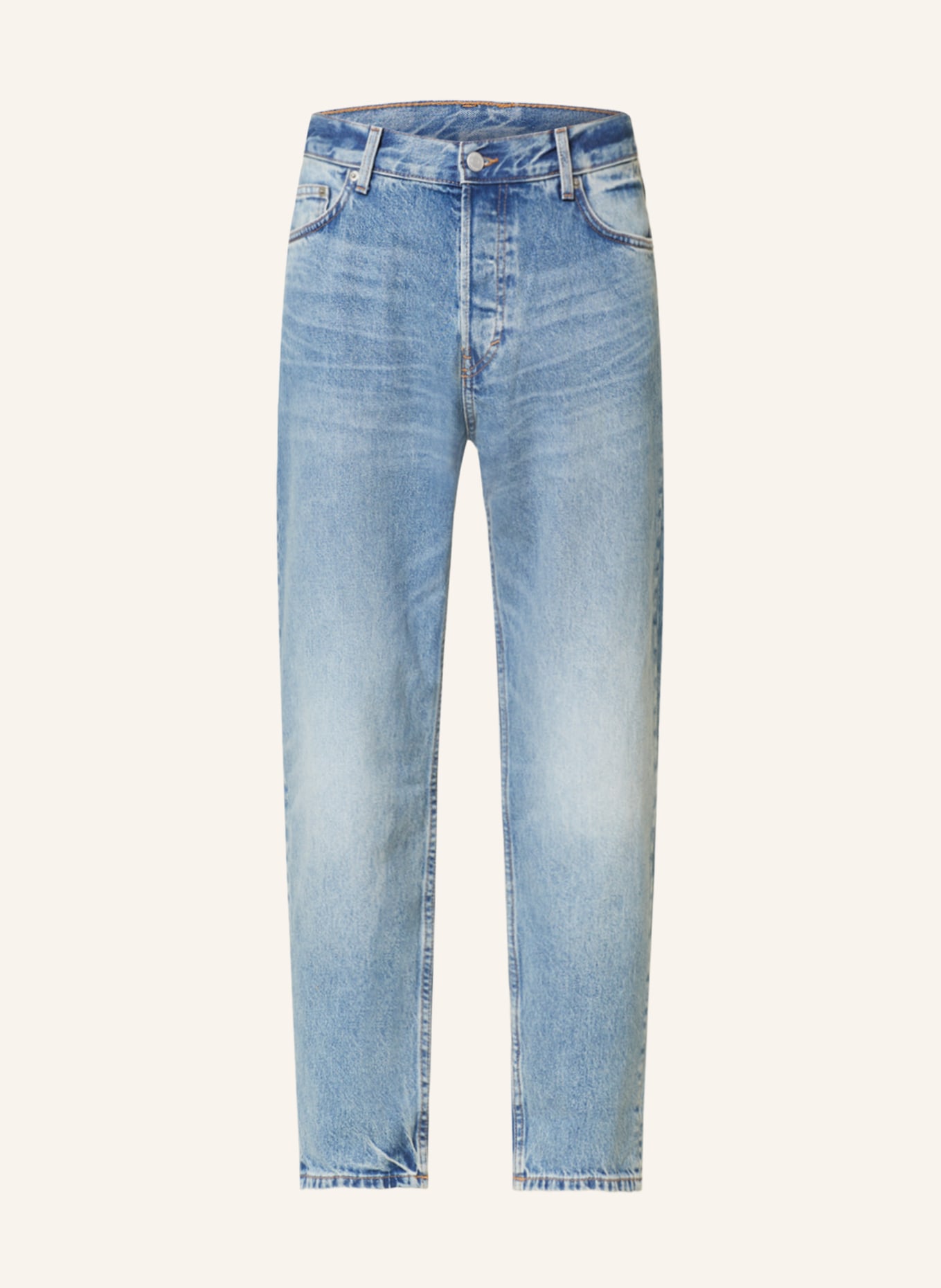 WEEKDAY Jeans BARREL relaxed tapered fit, Color: 75-101 Seventeen Blue (Image 1)