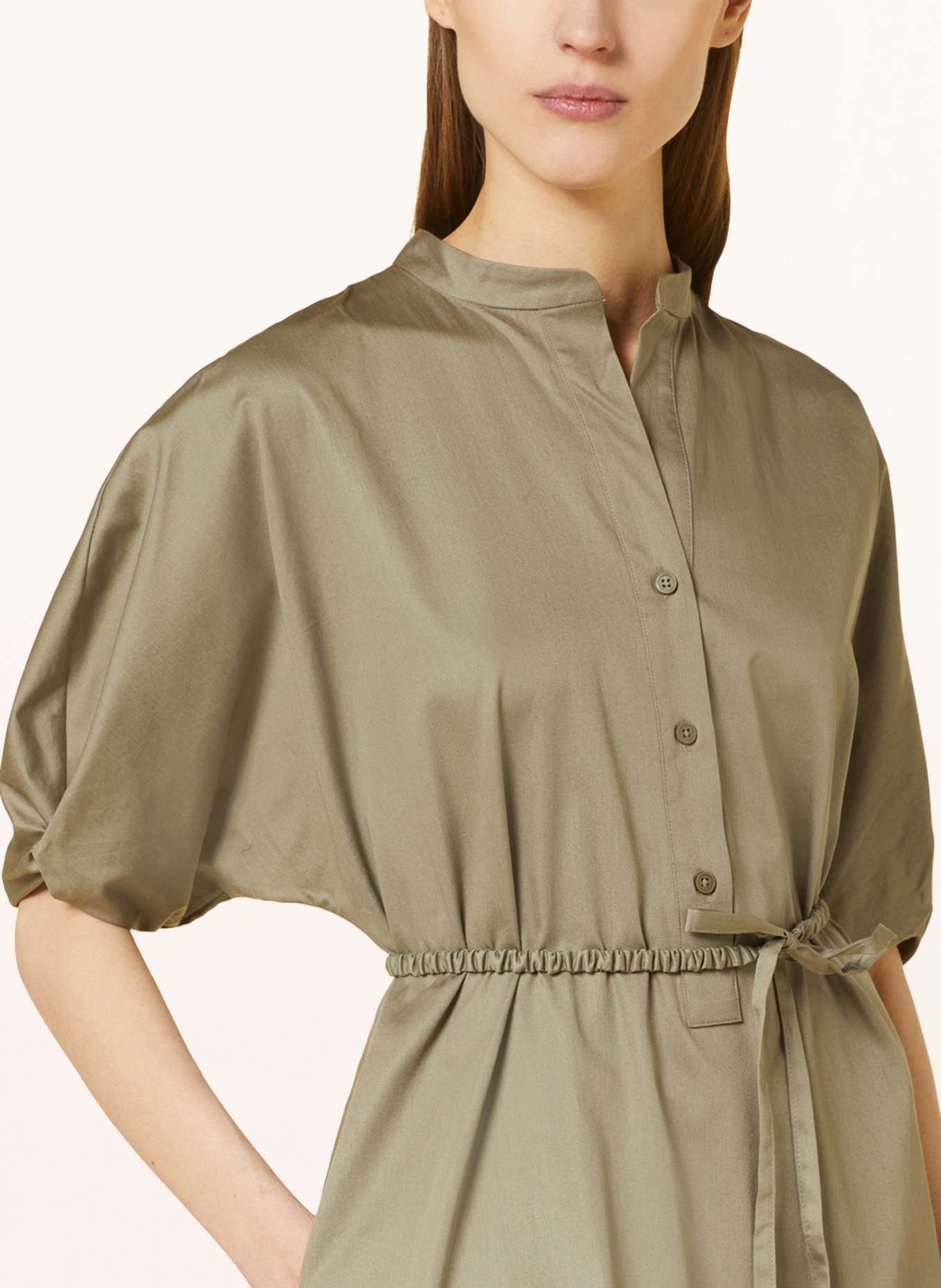 COS Dress with 3/4 sleeves, Color: KHAKI (Image 4)