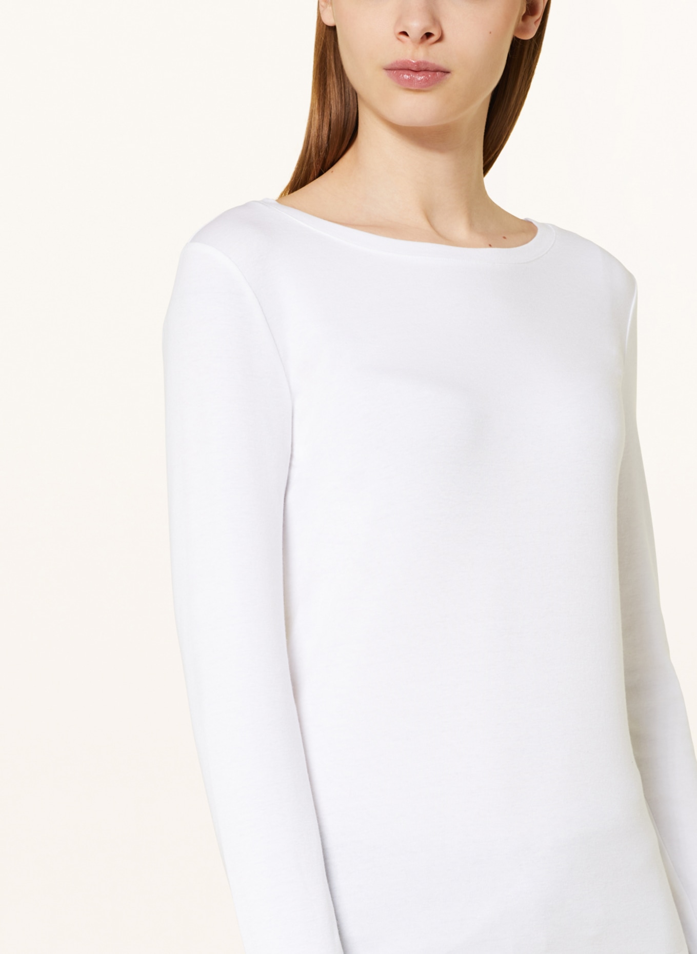 Juvia Long sleeve shirt IVETTE, Color: WHITE (Image 4)