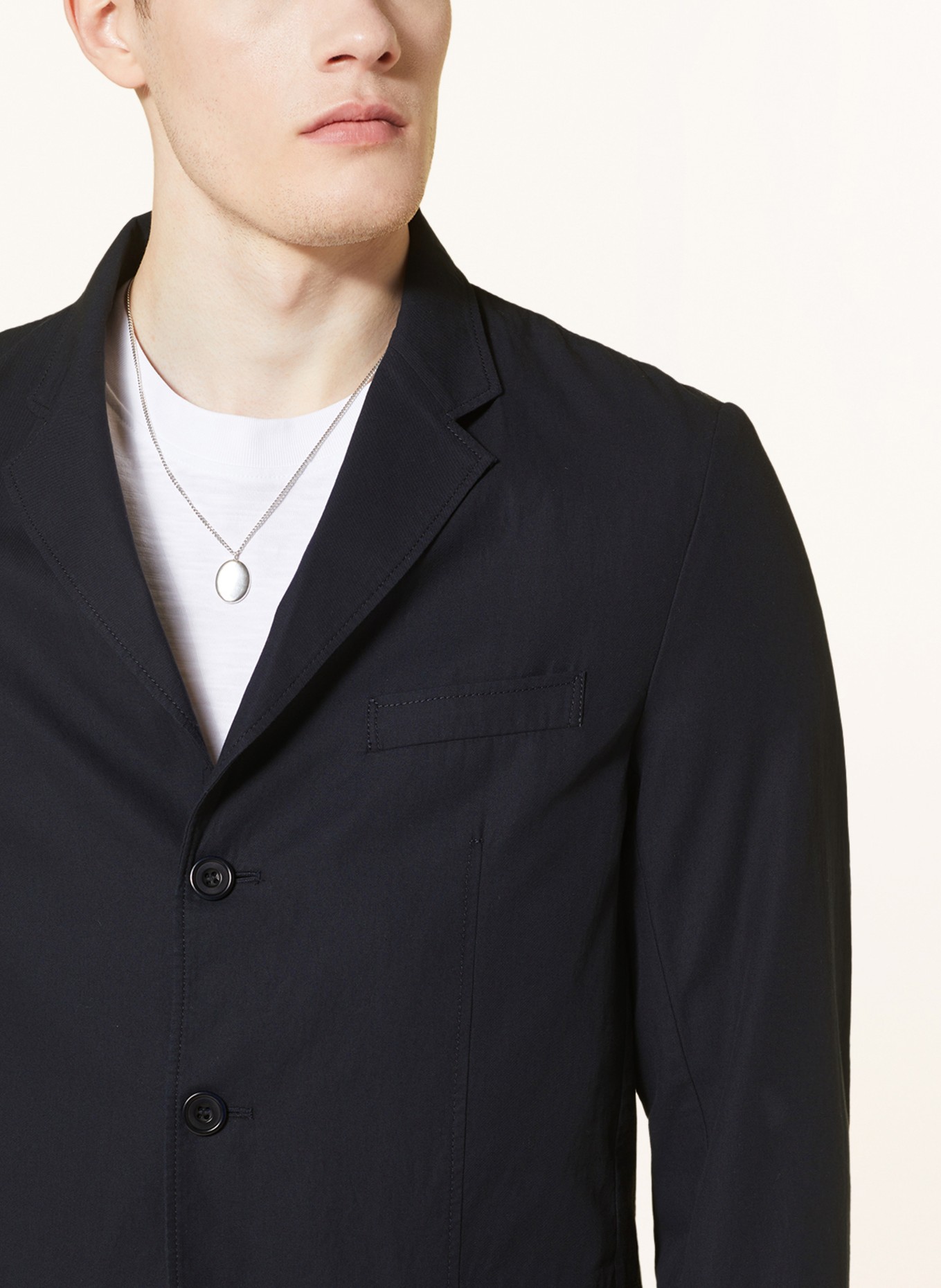 COS Suit jacket regular fit, Color: 001 NAVY (Image 5)