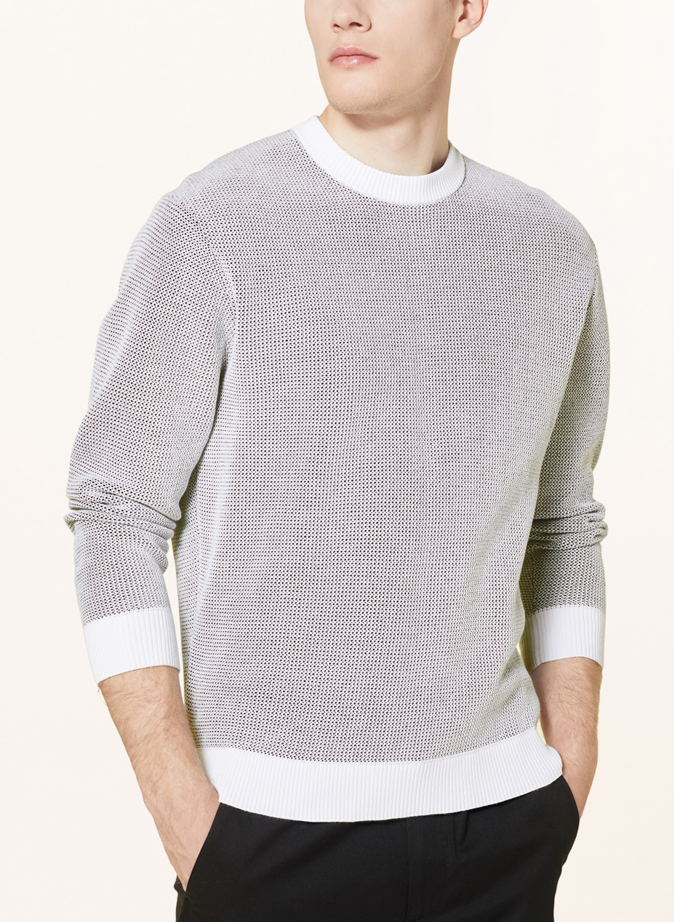 COS Sweater, Color: WHITE/ BLACK (Image 4)