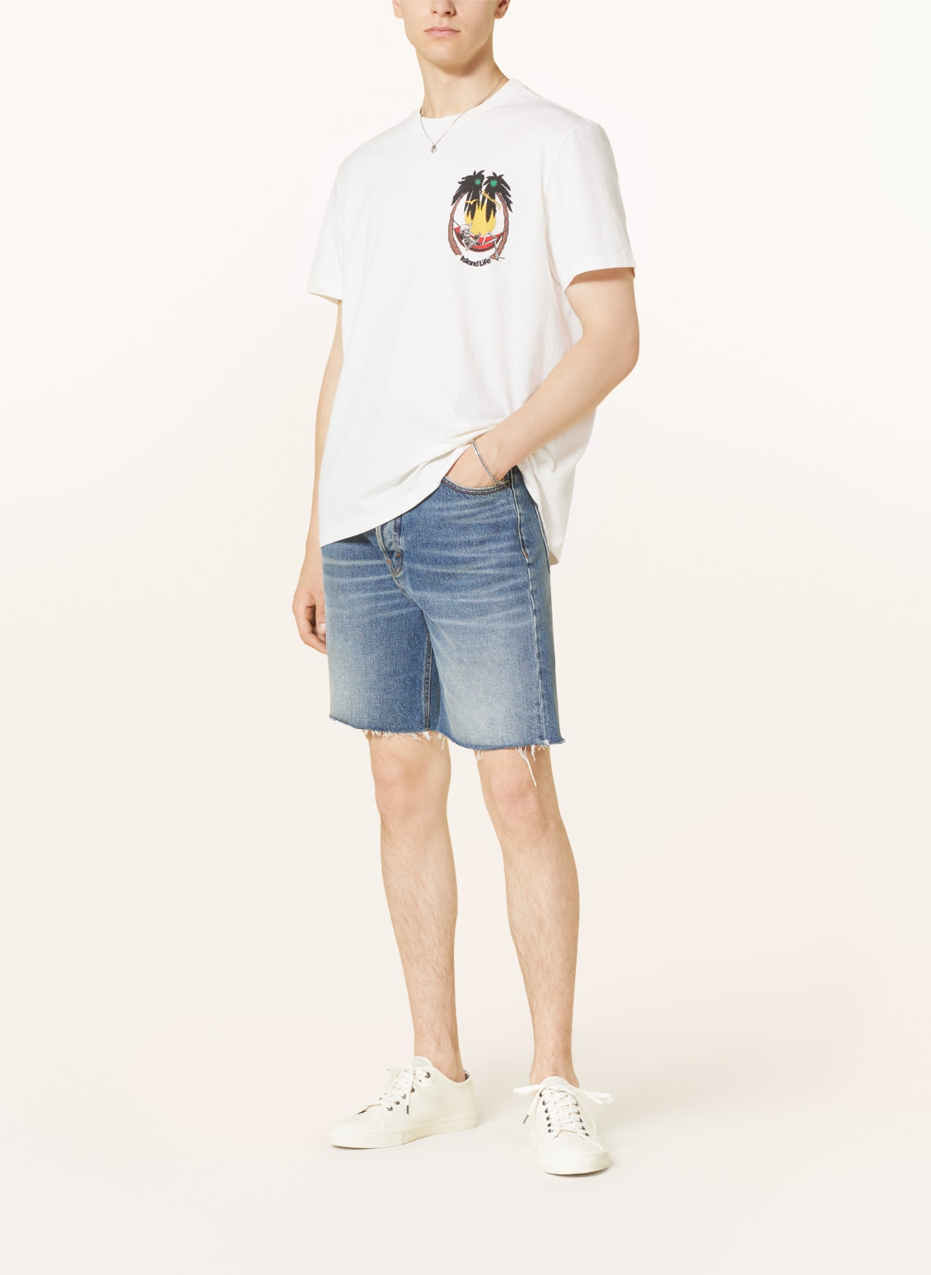 ALLSAINTS T-Shirt RECLINE, Farbe: ECRU (Bild 3)
