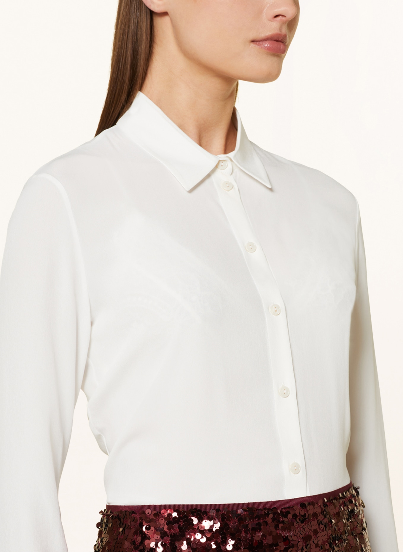 PATRIZIA PEPE Shirt blouse, Color: WHITE (Image 4)