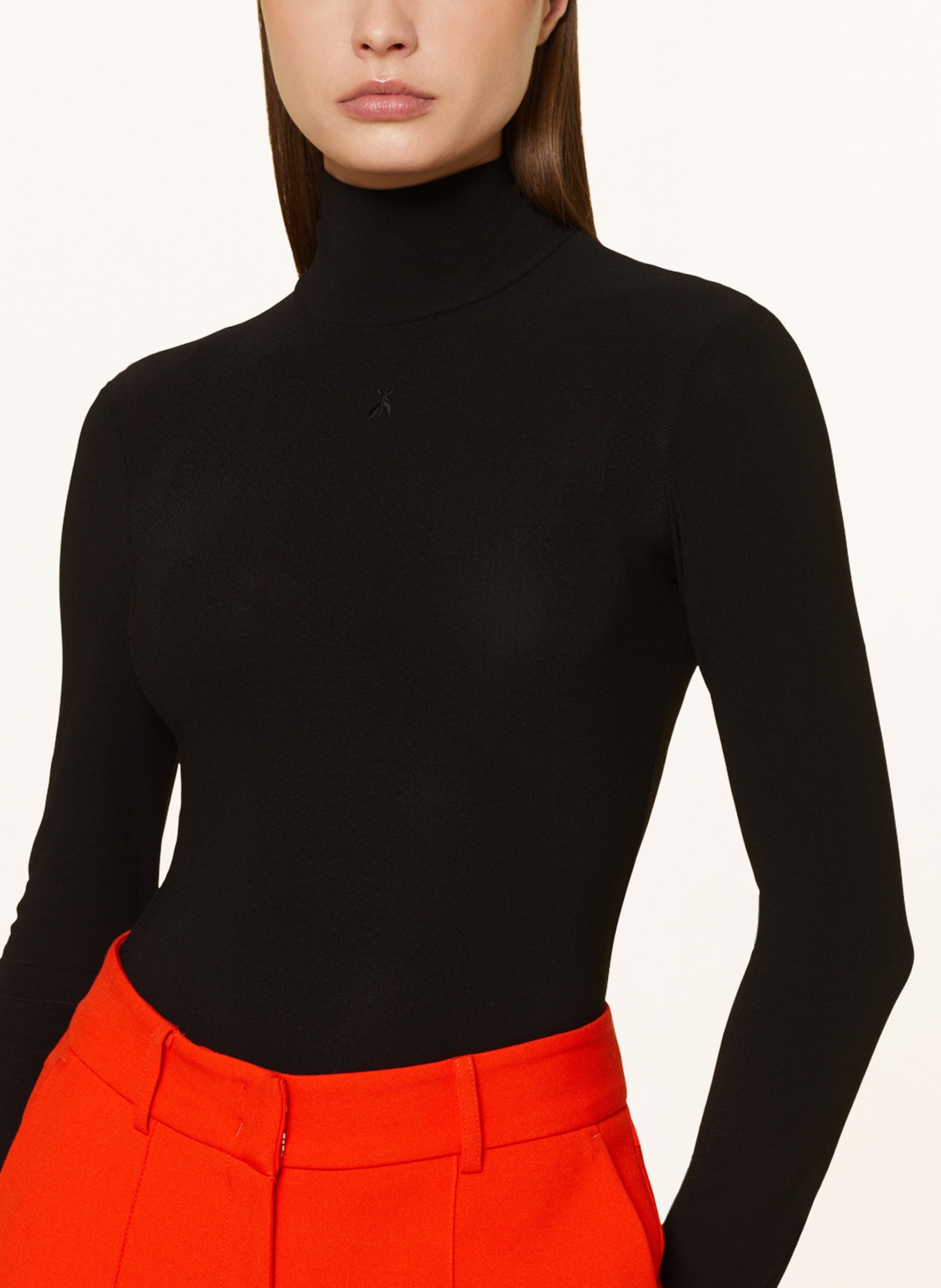 PATRIZIA PEPE Long sleeve shirt, Color: BLACK (Image 4)